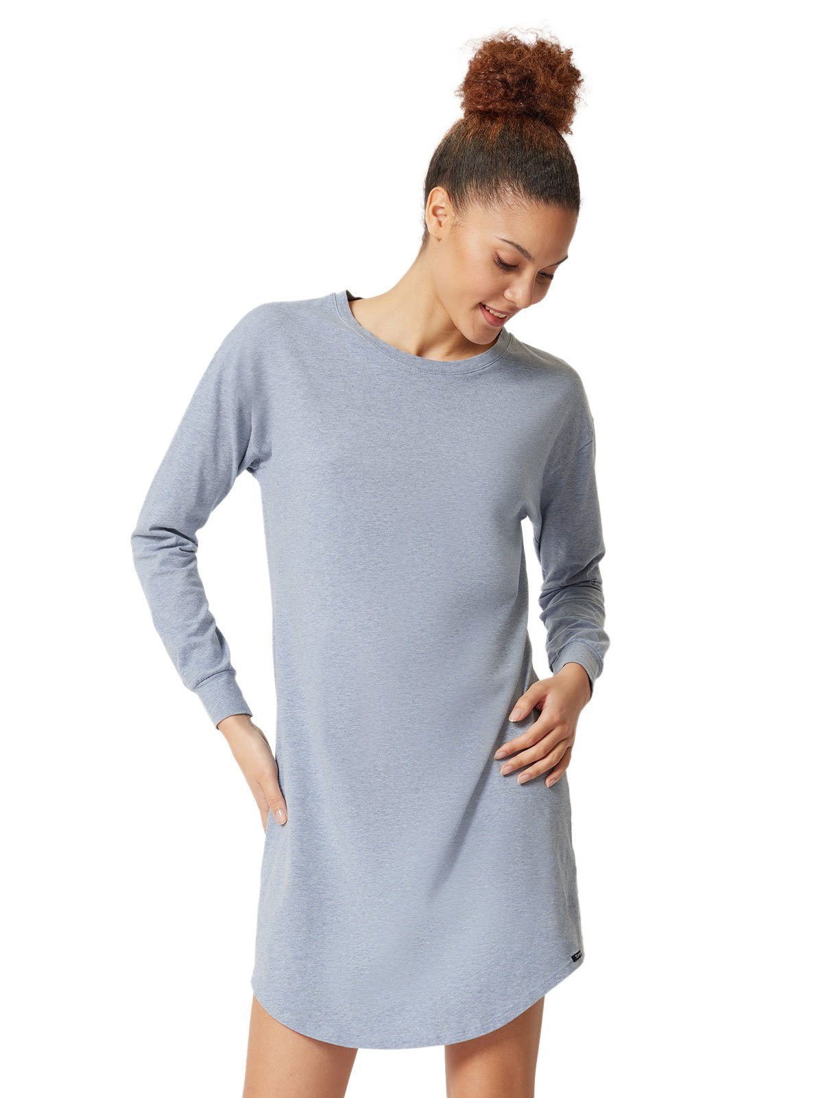 Skiny T-Shirt Damen Sleepshirt langarm Night günstig online kaufen