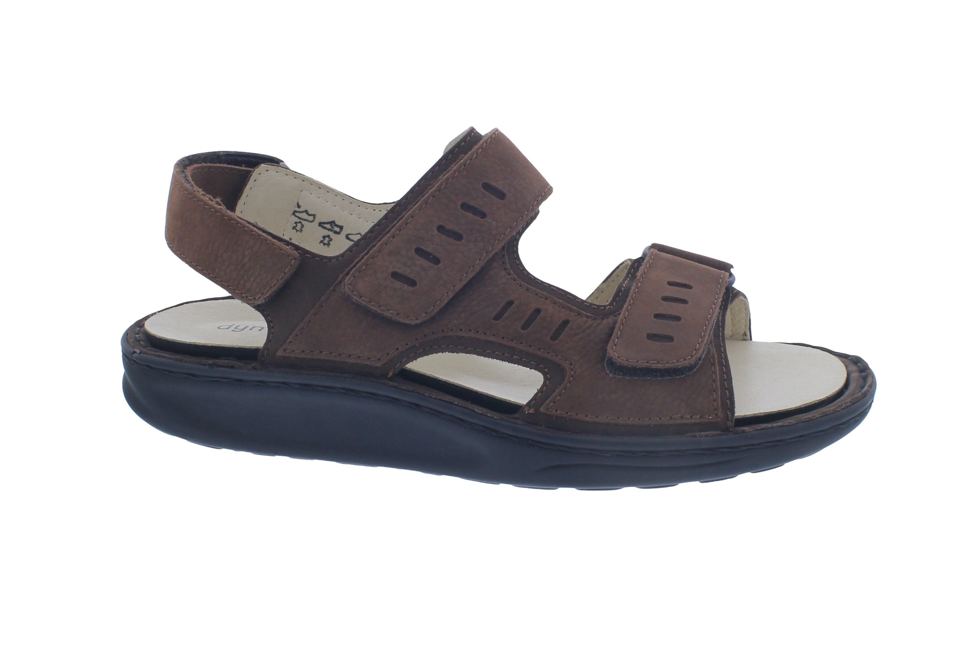 Waldläufer Waldläufer Hanno, Dynamic-Sohle, Nubukleder, braun, Weite H 484001-637 Sandale