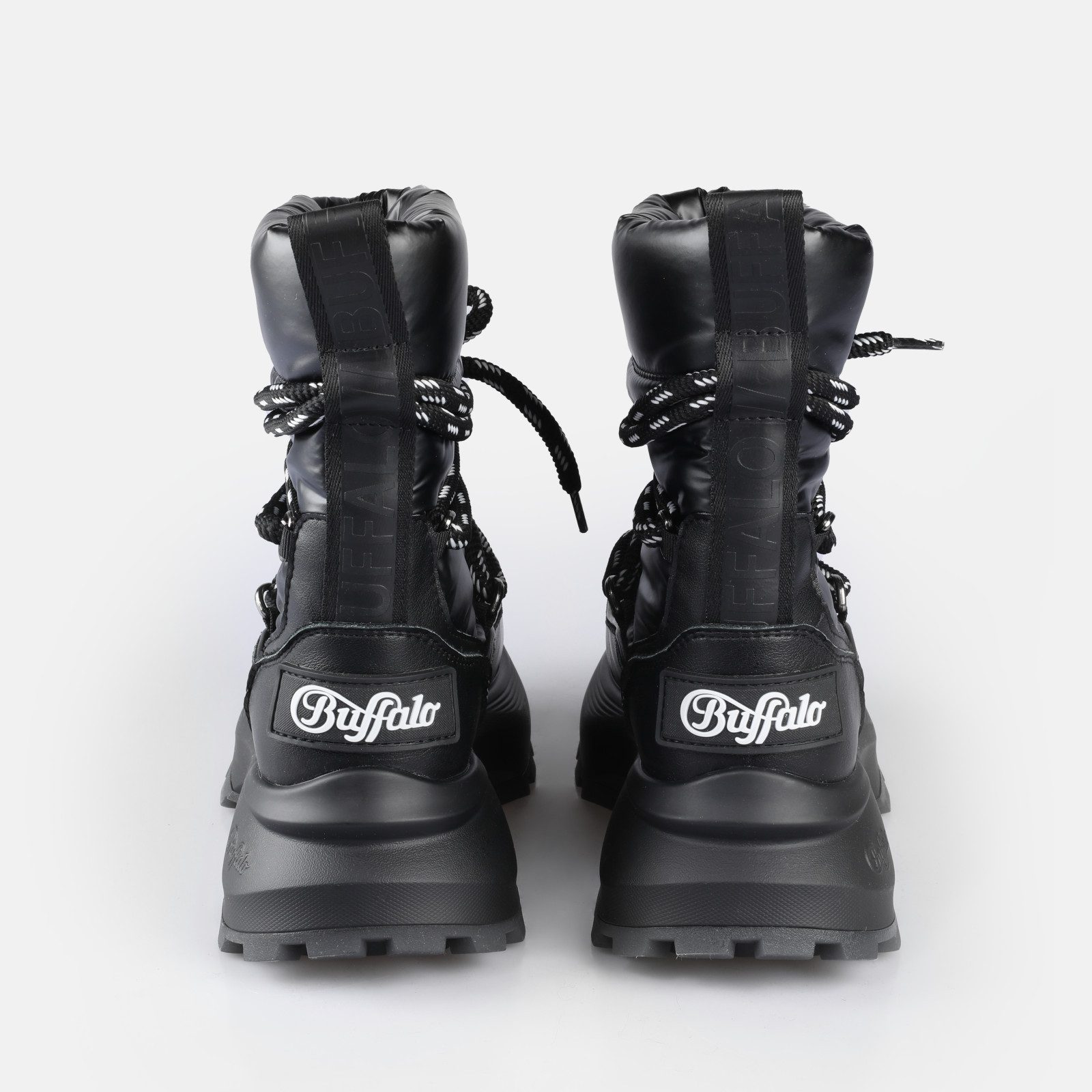 Buffalo MANHATTAN SOW BOOT PUFFED Winterboots Snowboots, Plateauboots, Schnürstiefelette mit Profilsohle