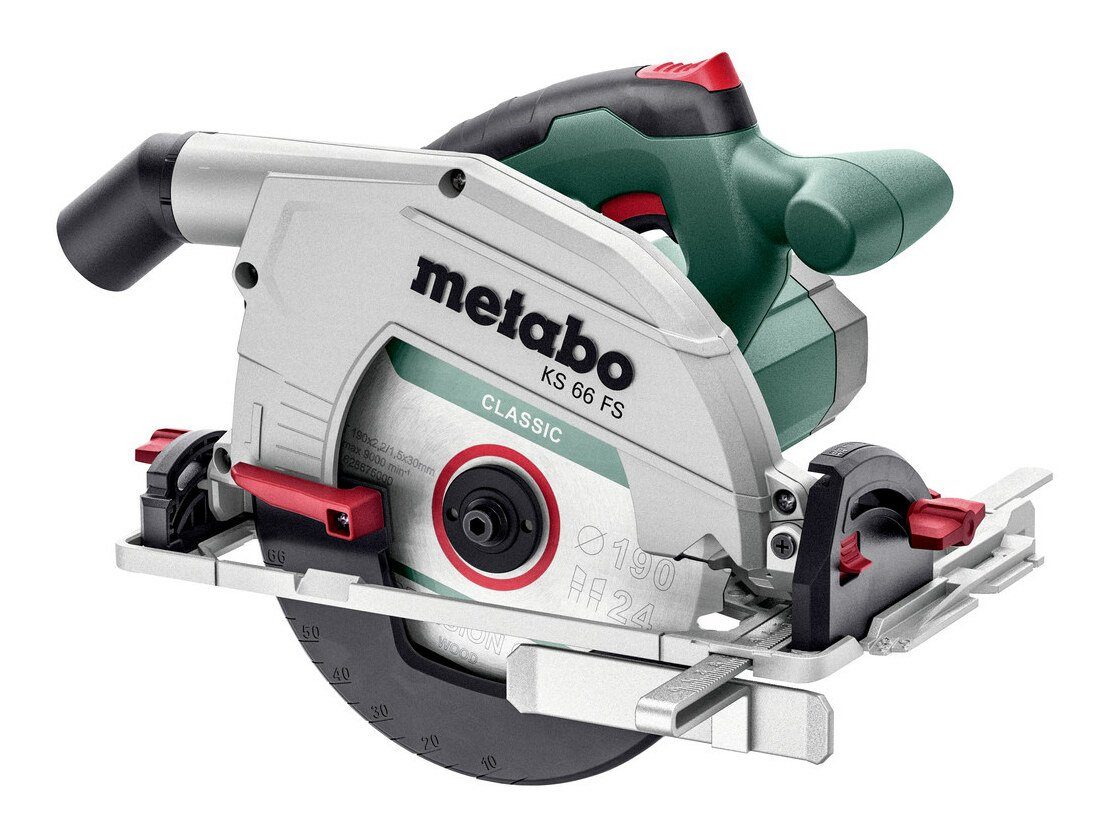 metabo Handkreissäge KS 66 FS, In metaBOX