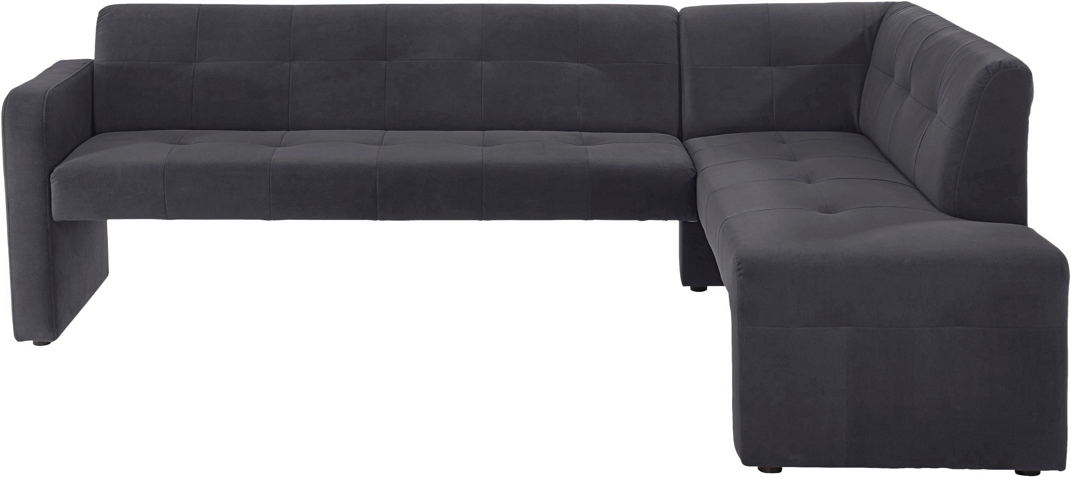 exxpo - sofa fashion Essbank Barista, bequem und elegant, hohe Bodenfreiheit, Eckbank Barista bequem und elegant, hochwertige Detailverarbeitung