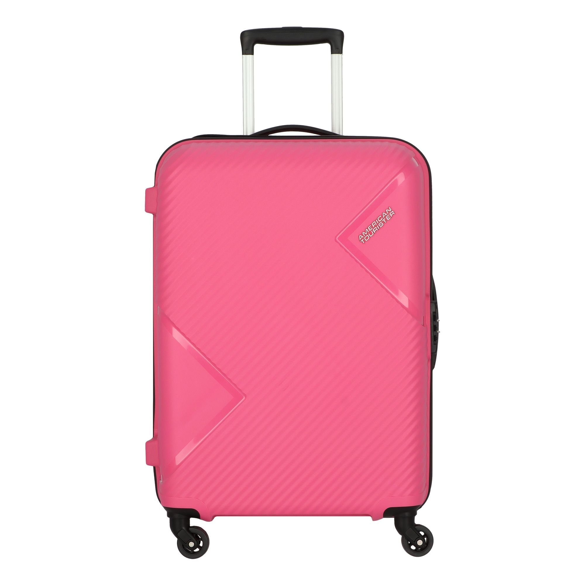 American Tourister® Hartschalen-Trolley at zakk, 4 Rollen, Polypropylen pink