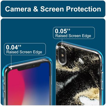 CoolGadget Handyhülle Marmor Slim Case für iPhone SE 2020 2022 4,7 Zoll, Hülle Silikon Schutzhülle für iPhone 7, 8 und iPhone SE 2 3 Gen. Hülle