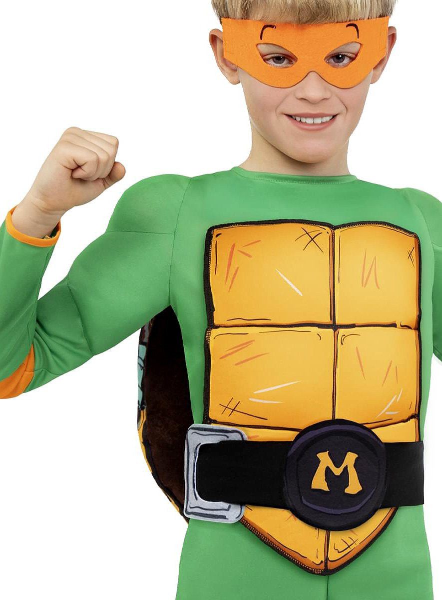 Metamorph Costume Ninja Turtles – Michelangelo Costume for Kids, With this costume you mutate into a fighting turtle!