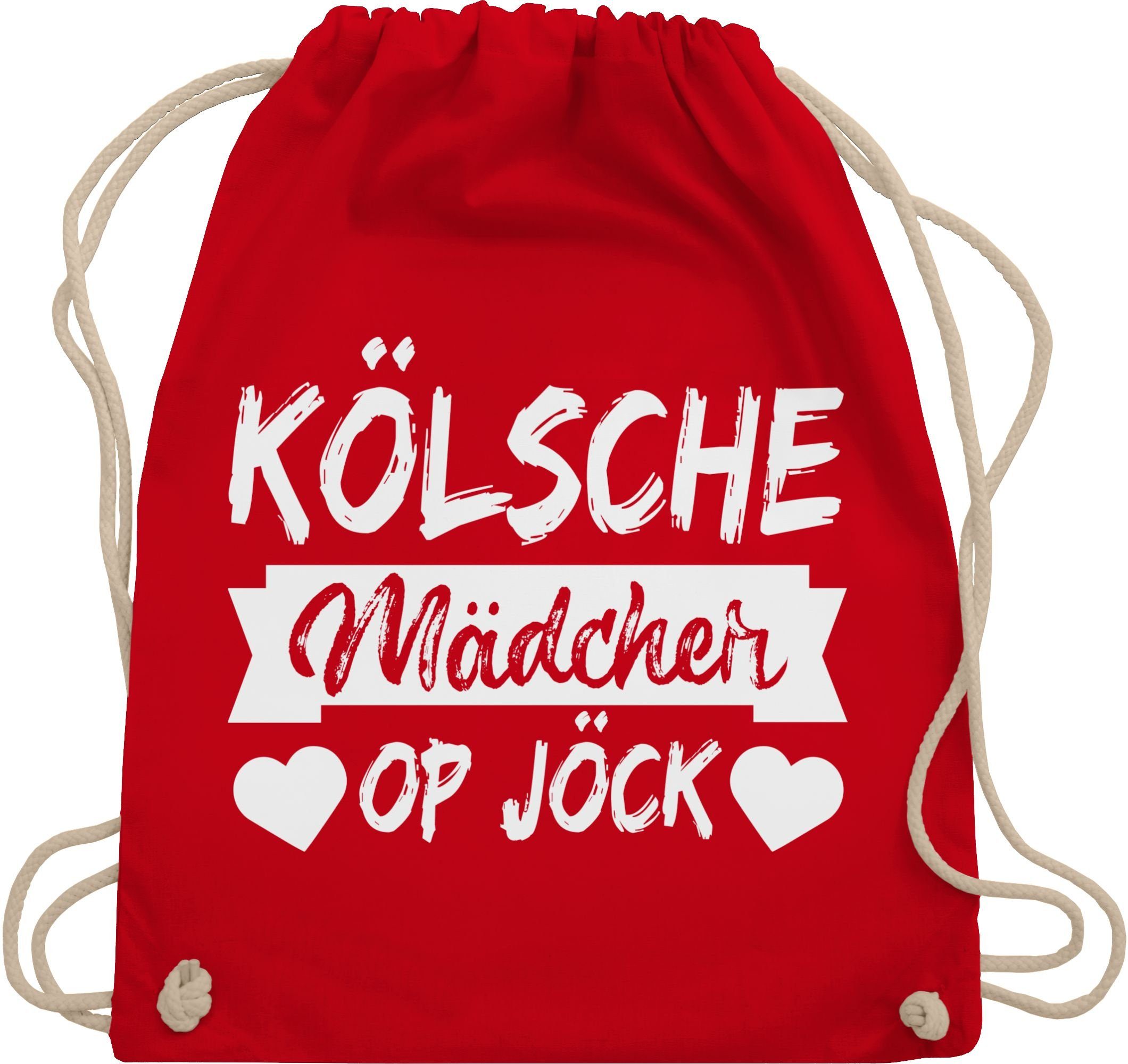 Turnbeutel Kölsche Mädcher op Jöck I Köln Karneval I
