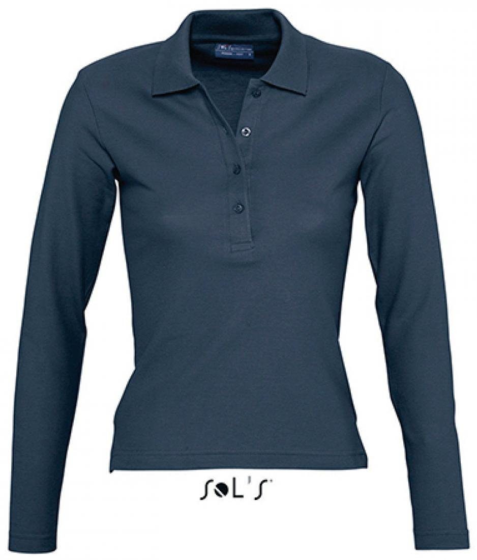 SOLS Langarmshirt Damen Longsleeve Poloshirt Podium günstig online kaufen