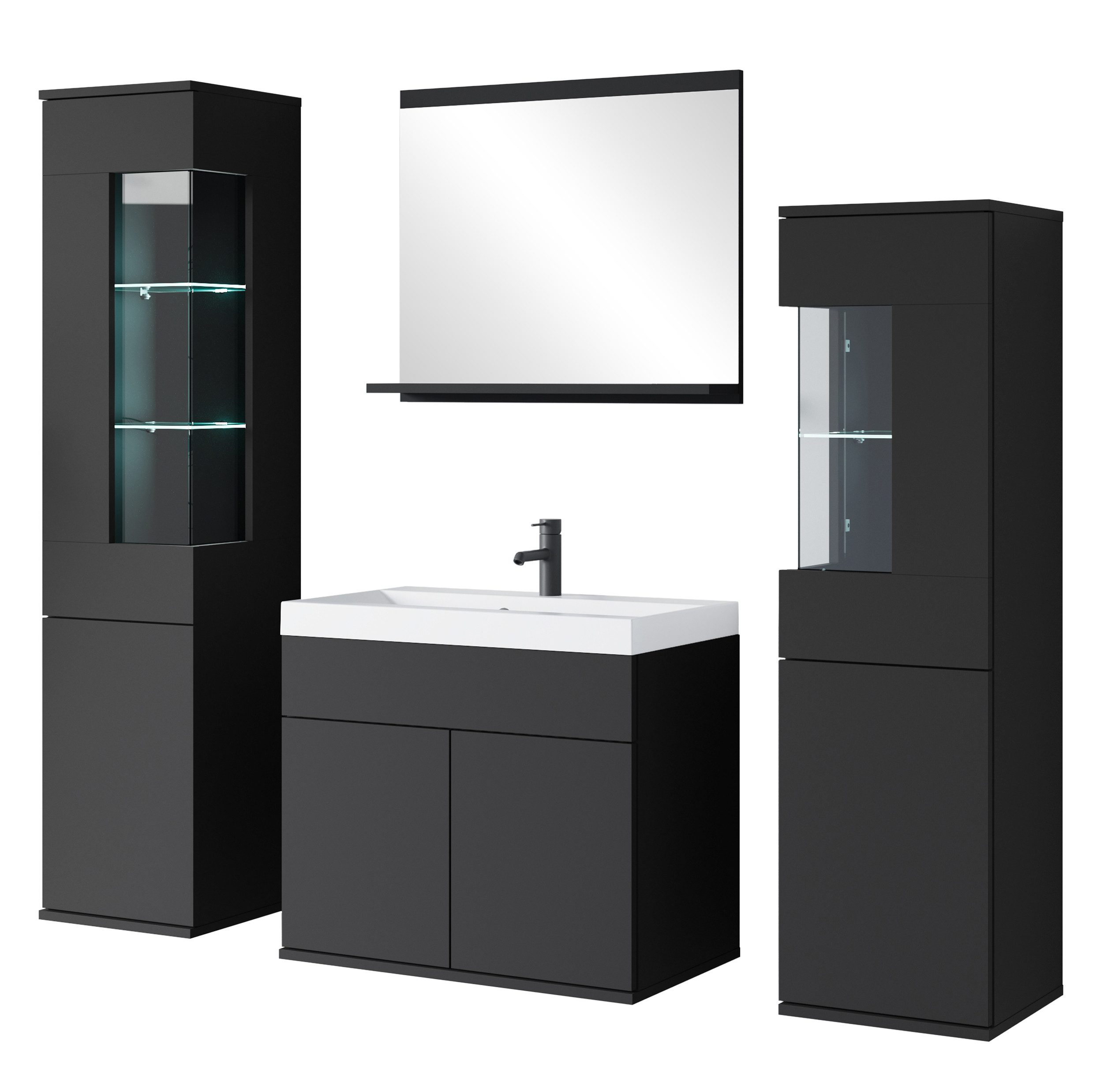 INOSIGN Badmöbel-Set Kenia, (Set, 5-St), Modernes Badmöbel-Set mit viel Sta günstig online kaufen