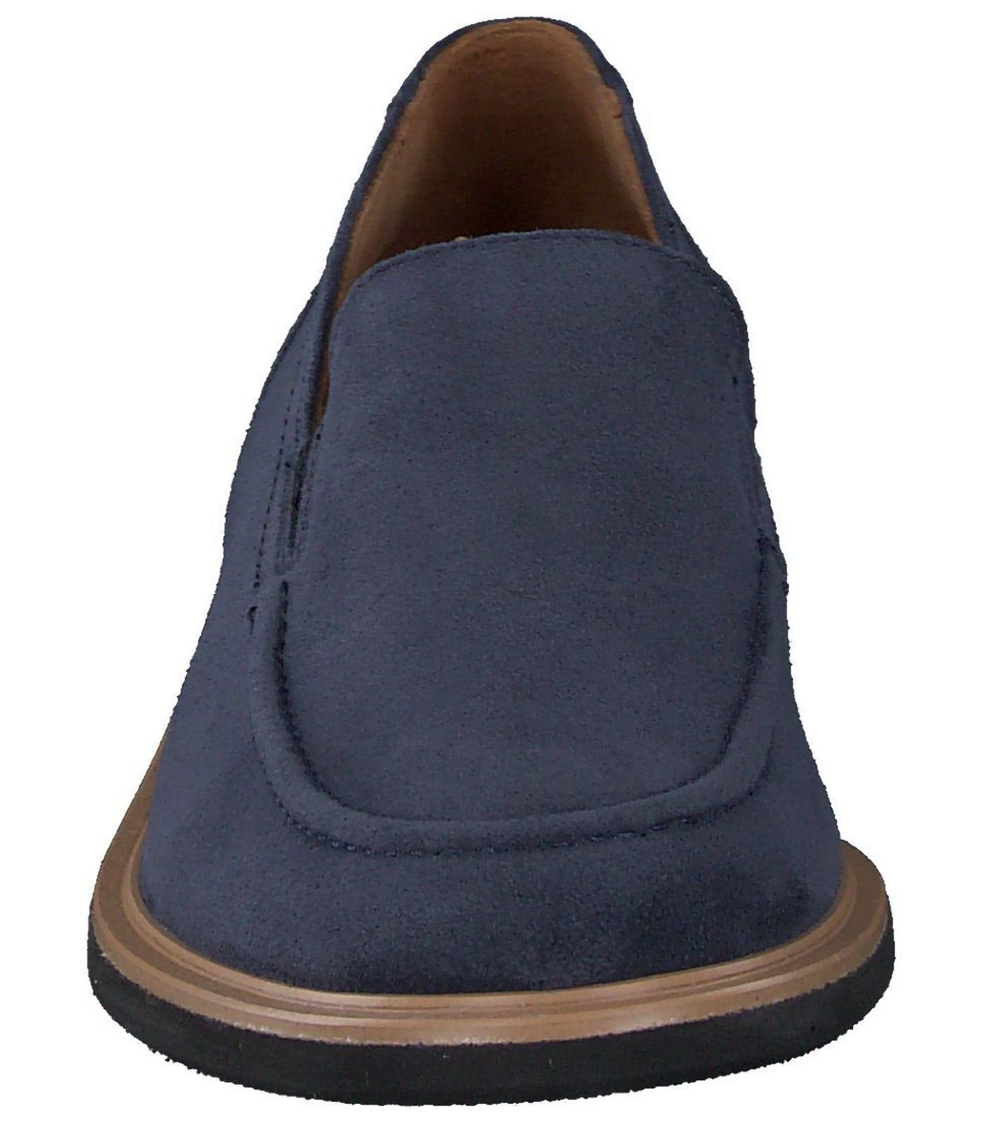 Paul Green Slipper Veloursleder Slipper Royalblau