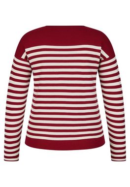 Rabe Strickpullover - Pullover mit Streifen - Pullover gestrickt - Modern Look