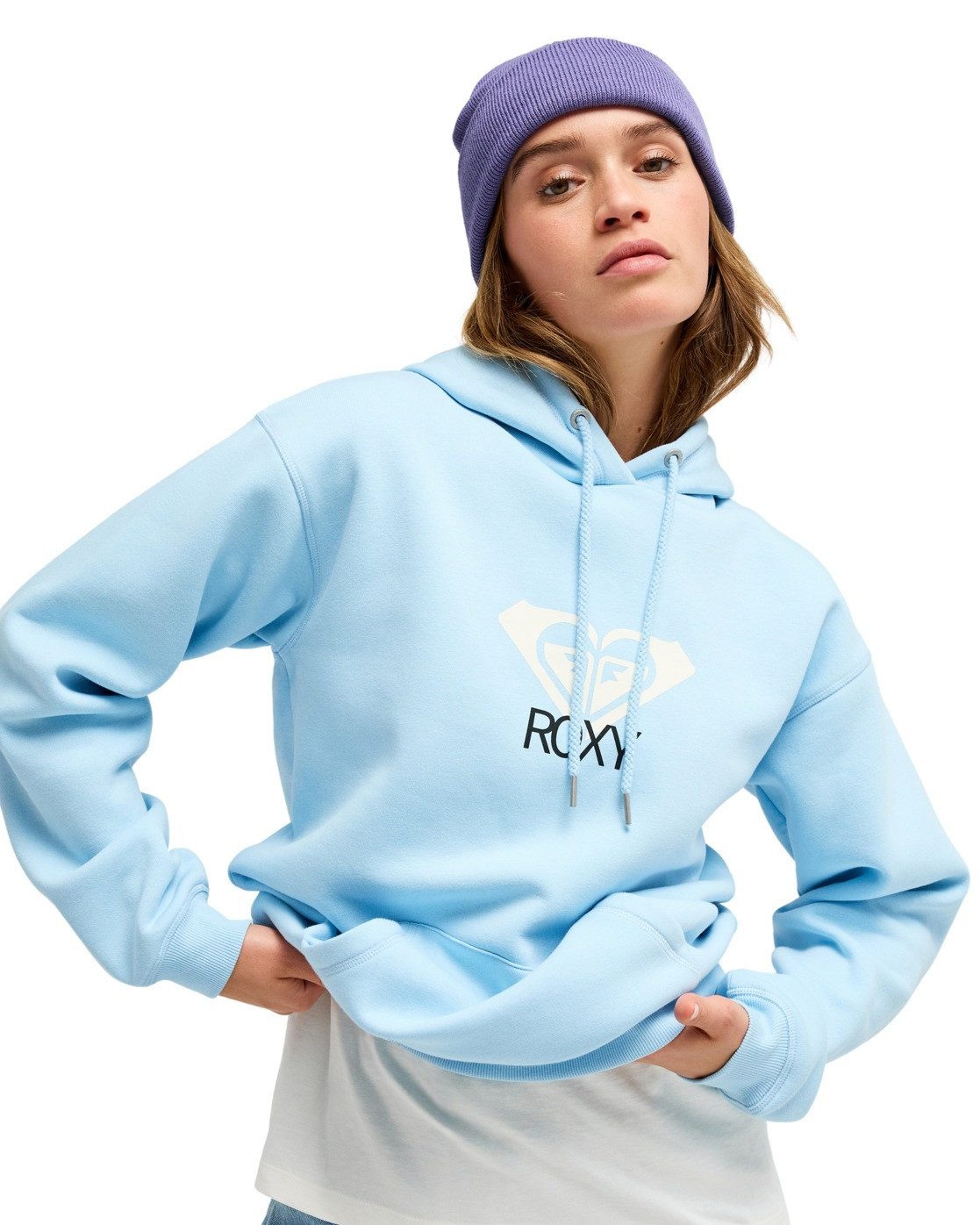 Roxy Hoodie Surf Stoked Brushed Art