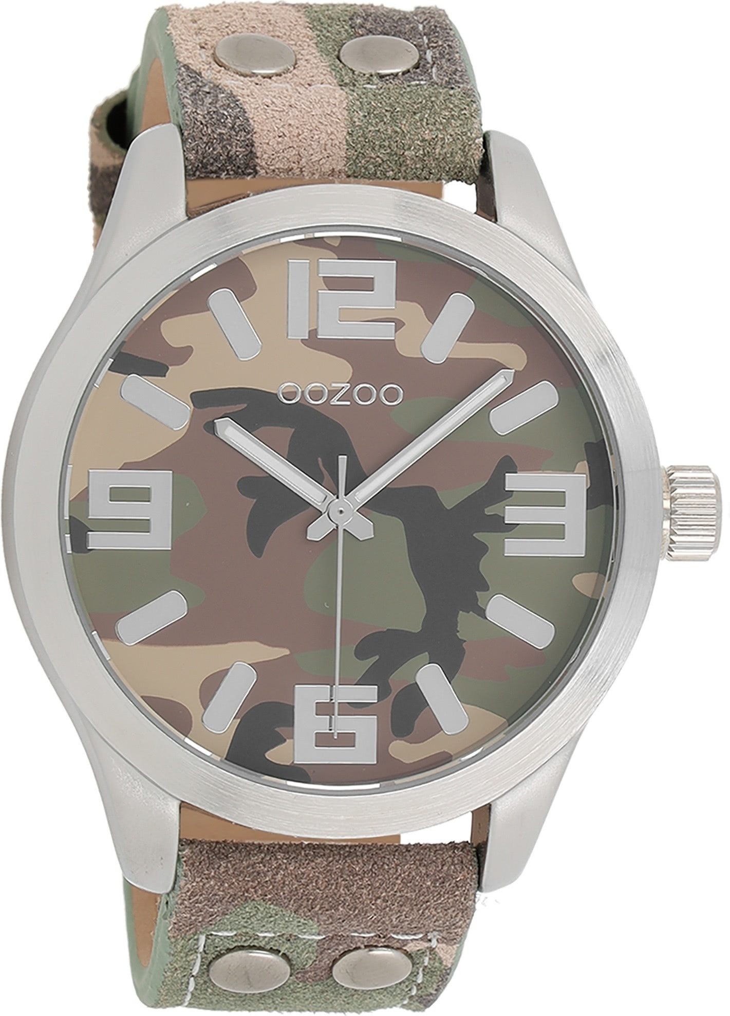 Quarzuhr Oozoo Herren Armbanduhr Timepieces Analog
