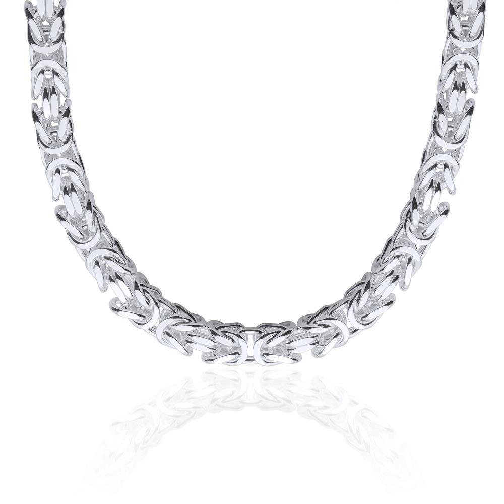 JEWLIX Königskette 925er Silberkette für Herren, Stärke 8 mm, vierkant KK00 günstig online kaufen