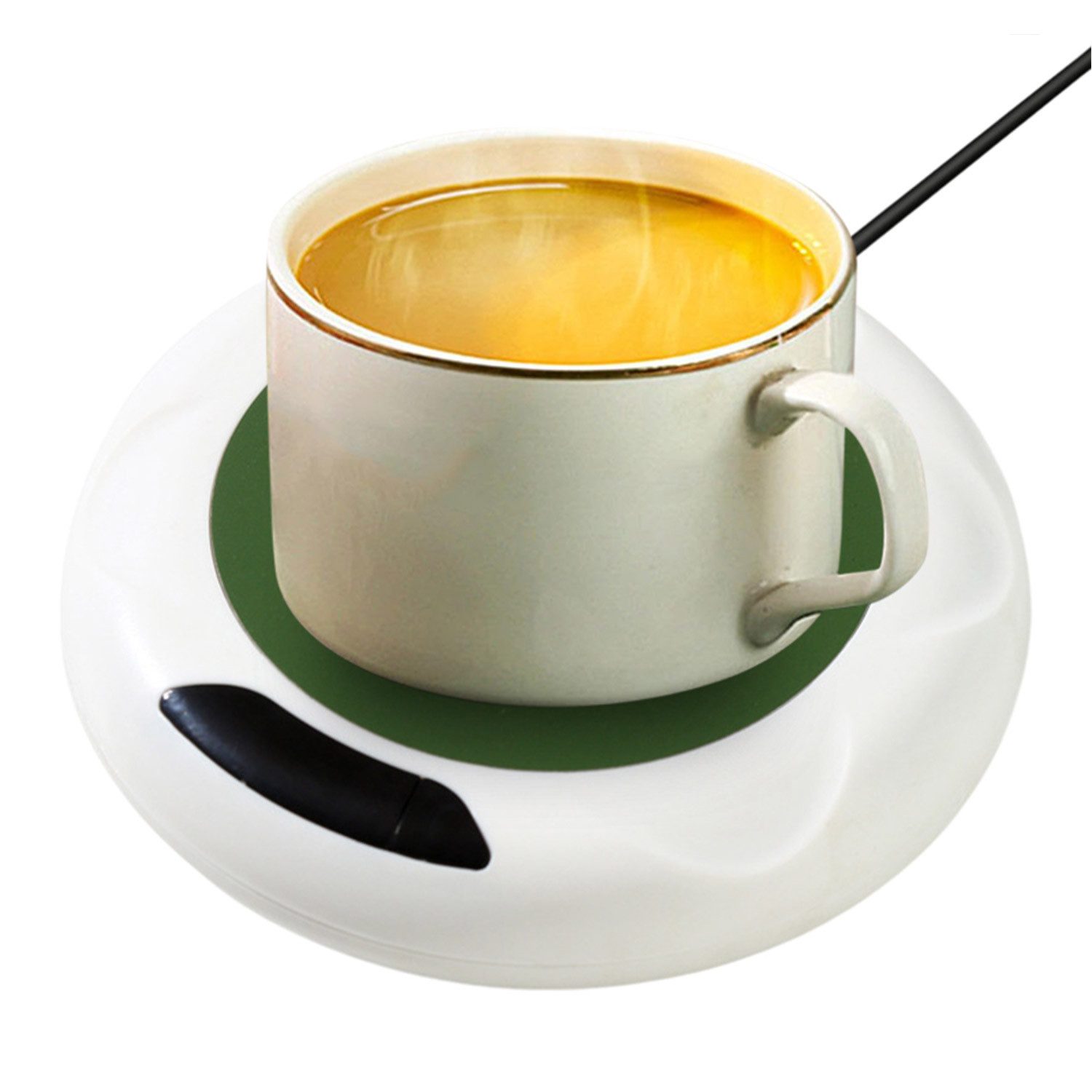 Tassenwärmer USB Kaffeetassenwärmer 3 Temperaturen Elektrische Becherwärmer