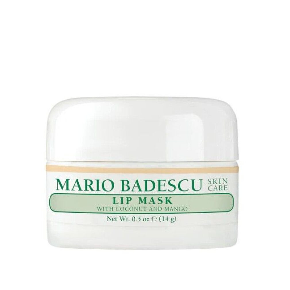 Mario Badescu Lippenpflegemittel Overnight Lip Mask (Lippenmaske mit Kokosnuss und Mango) 14 ml