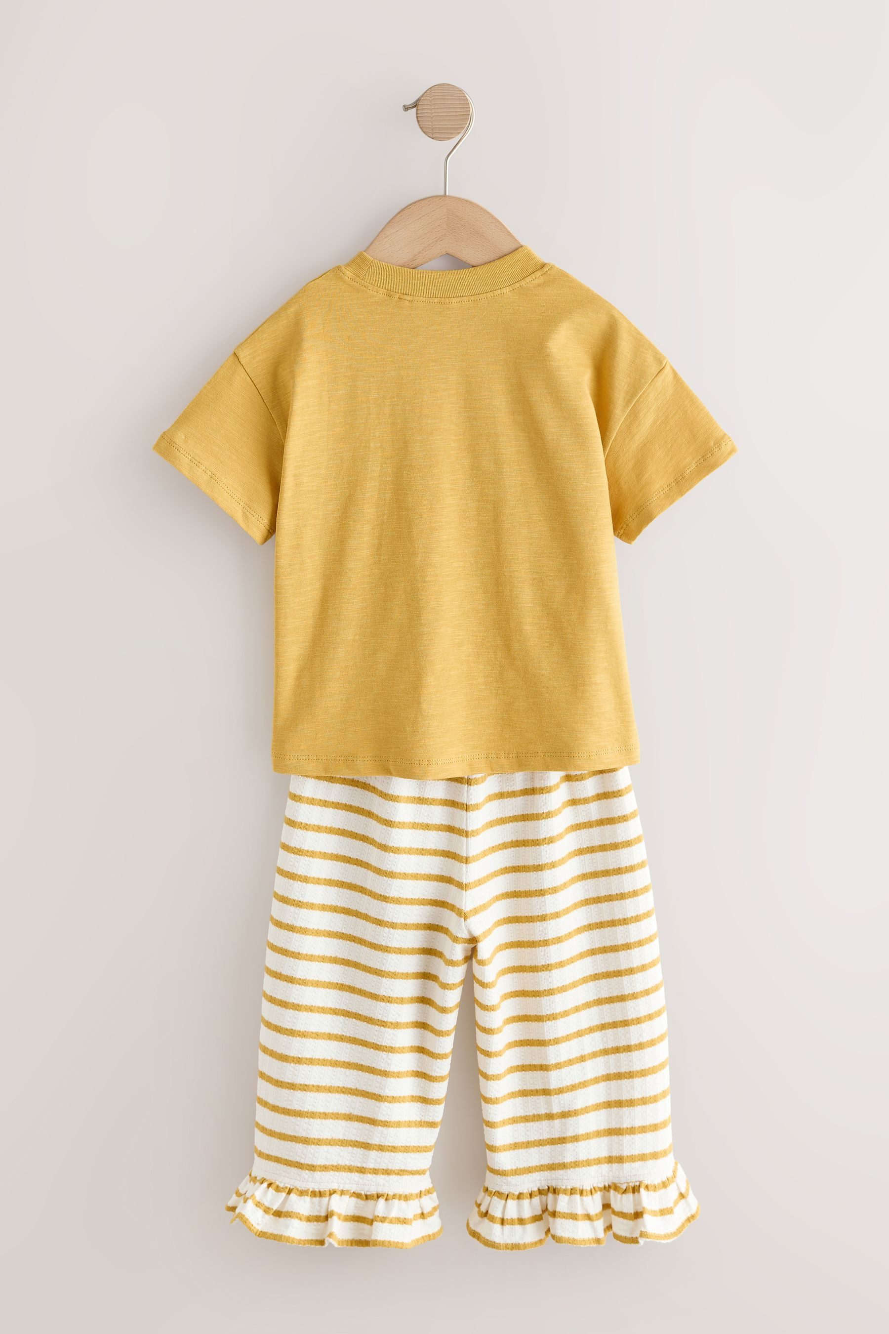 Next Top & Hose Oberteil und Hose mit weitem Bein im Set, 2er-Pack (4-tlg)