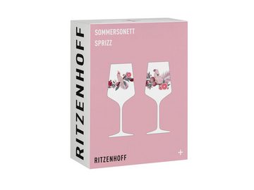 Ritzenhoff Gläser-Set Sommersonett Sprizz 2er Set (R. Richter) F24, Kristallglas