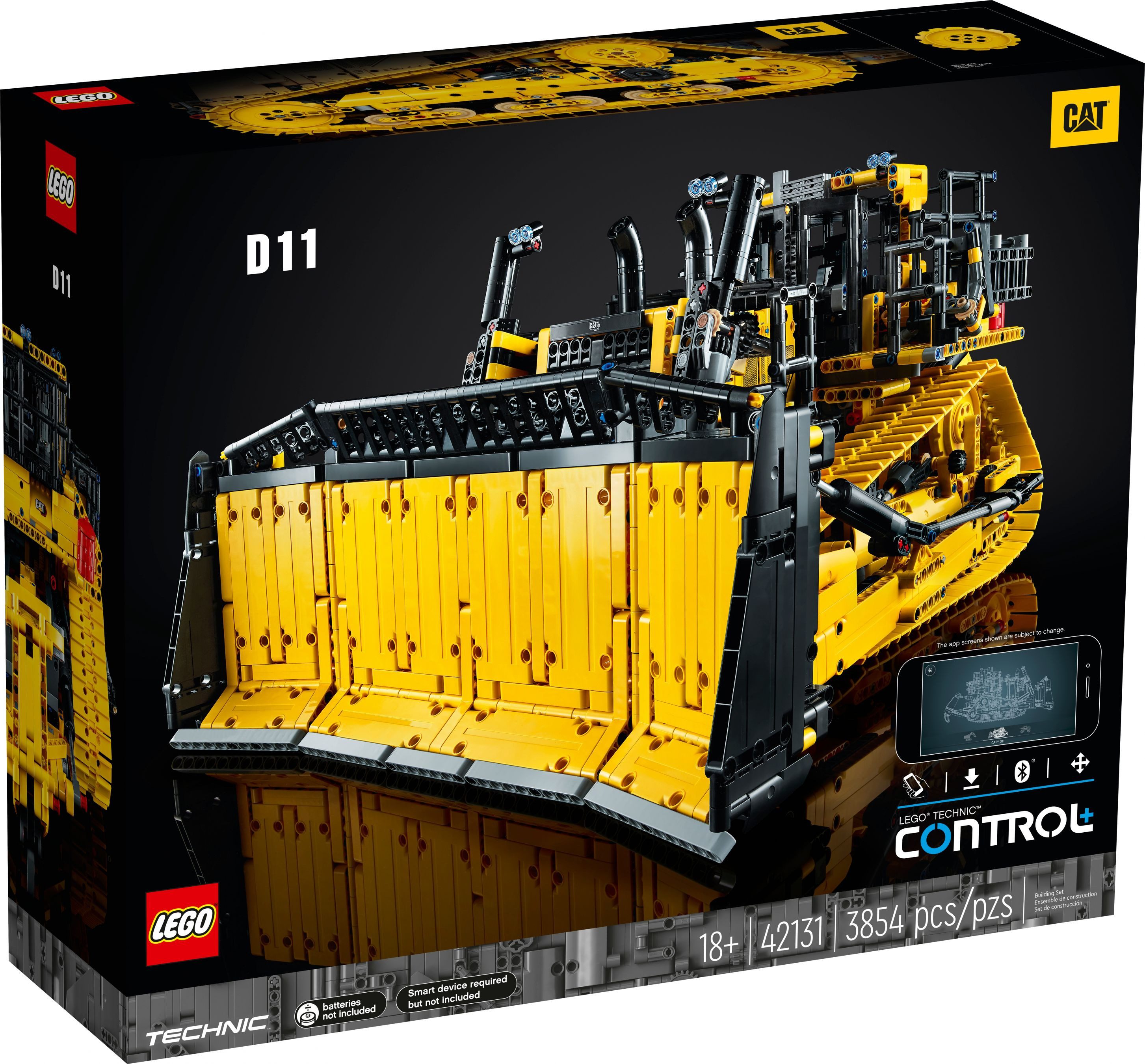 LEGO® Technic 42131 Appgesteuerter Cat® D11 günstig online kaufen
