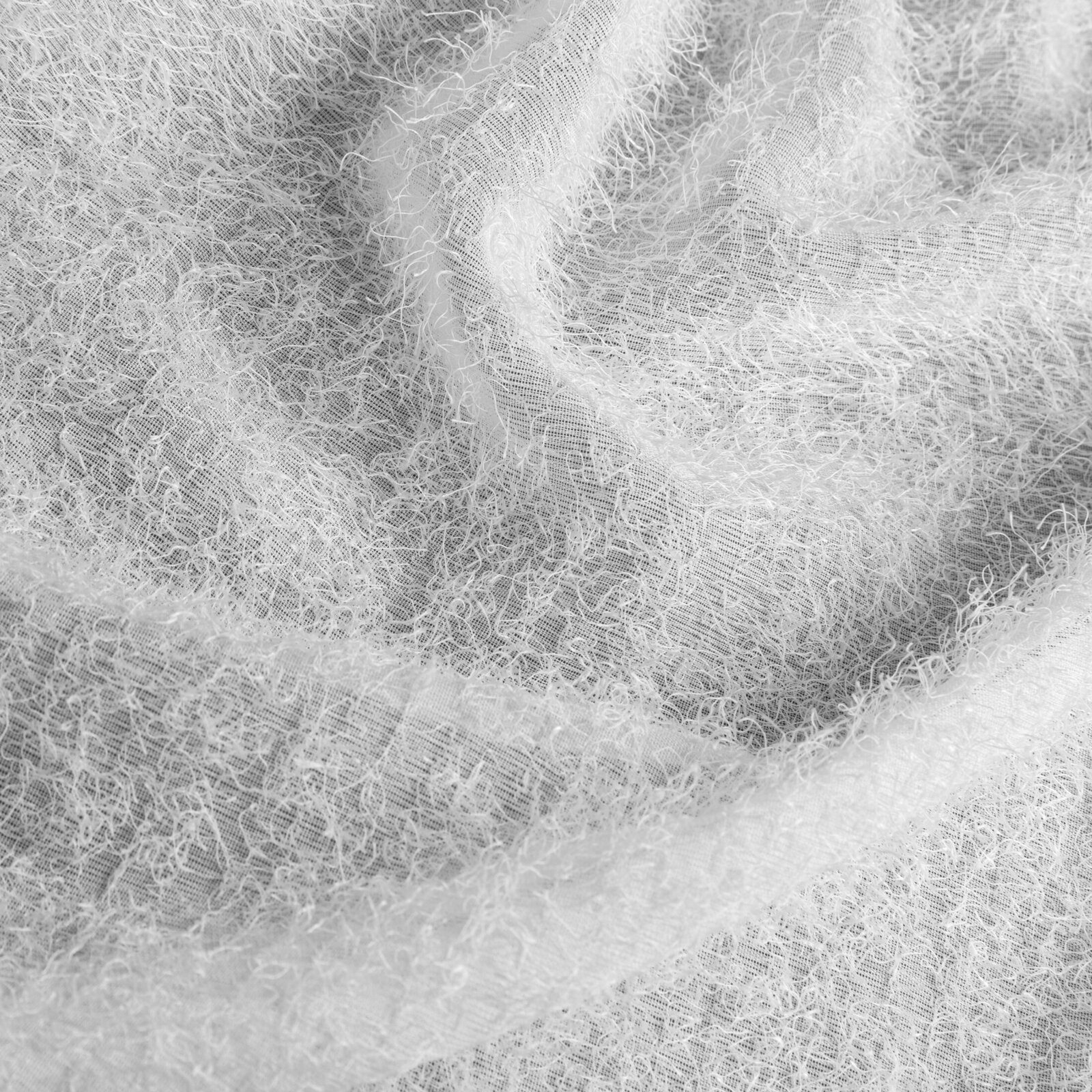 Eurofirany Vorhang Flauschige Vorhänge Weiß Schwarz günstig online kaufen