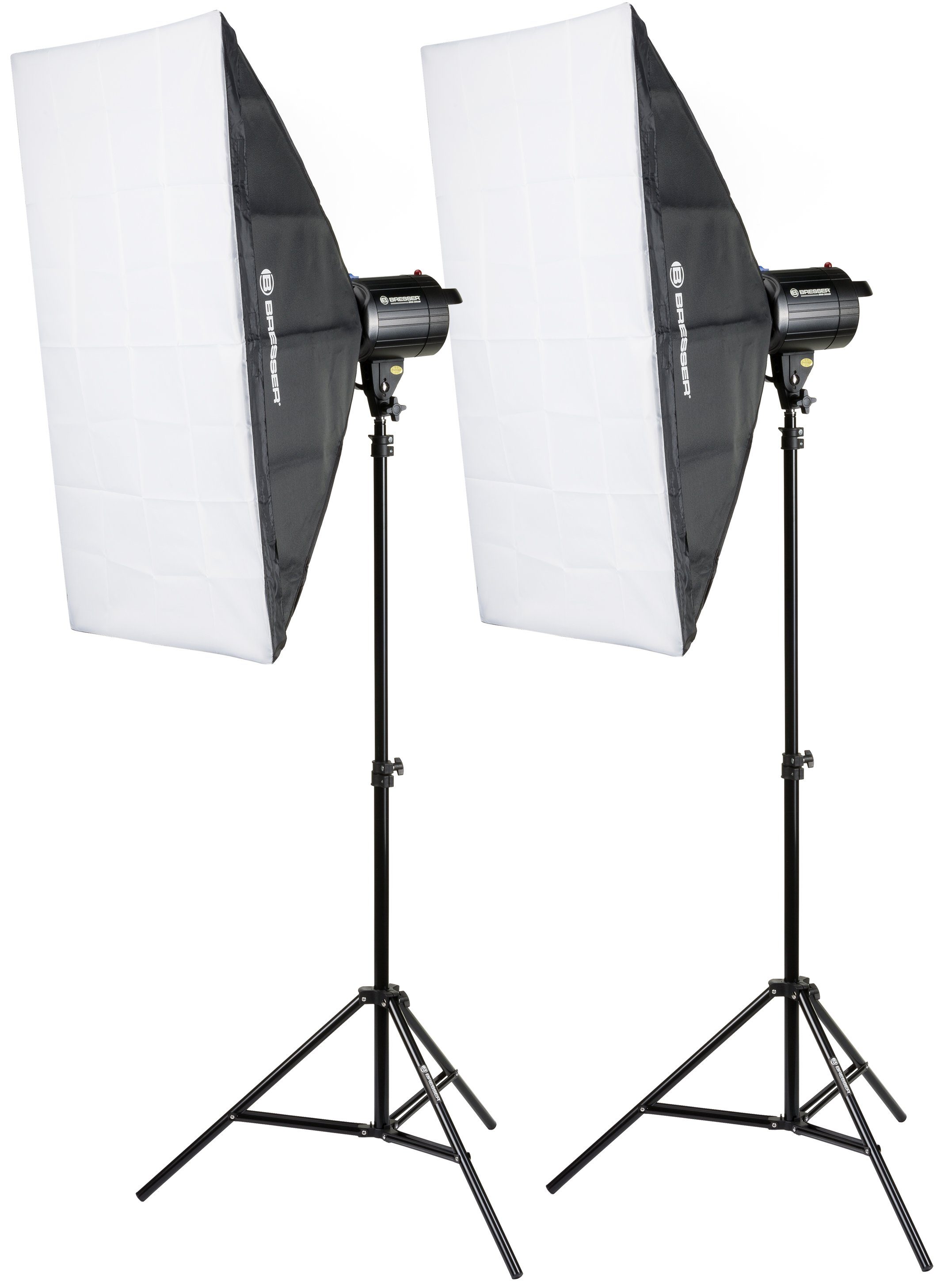 BRESSER BRESSER BRM-300AM Studioblitz-Set 2x300W Studio-Blitzgerät