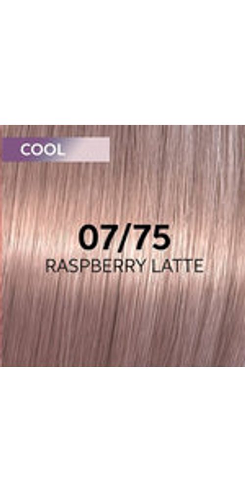 Wella Haarfarbe Wella ShineFinity Zero Lift Glaze 07/75 Raspberry Latte 60ml