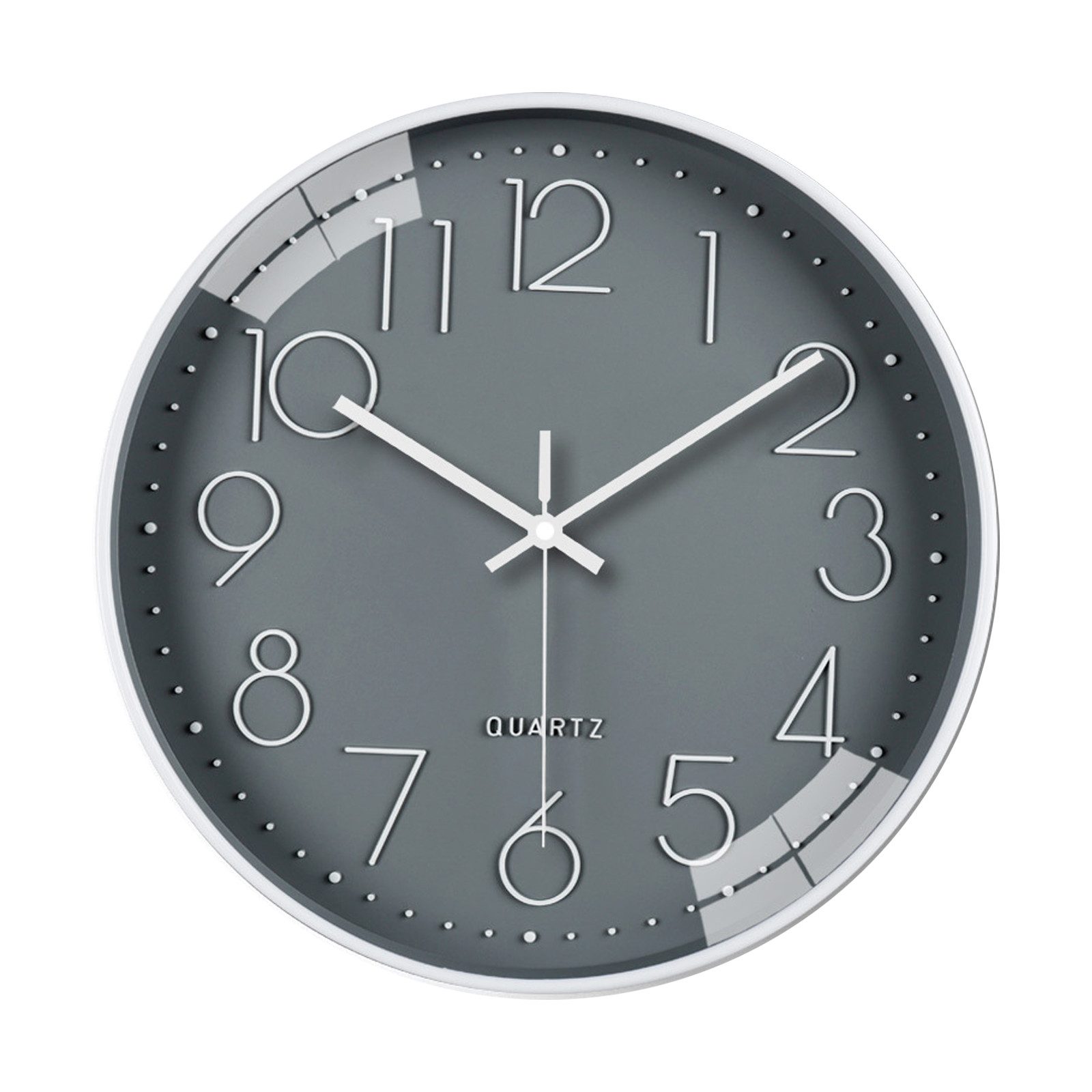 TWSOUL Wanduhr 30 cm leise Wanduhr, einfacher Stil, dekorative wanduhr (Prä günstig online kaufen