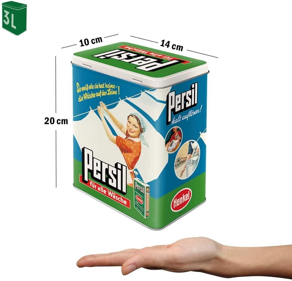 Nostalgic-Art Vorratsdose Kaffeedose Blechdose - Persil Wäsche