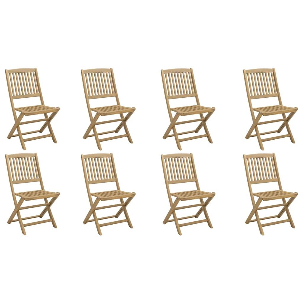 vidaXL Gartenstuhl Gartenstühle 8 Stk. Klappbar günstig online kaufen