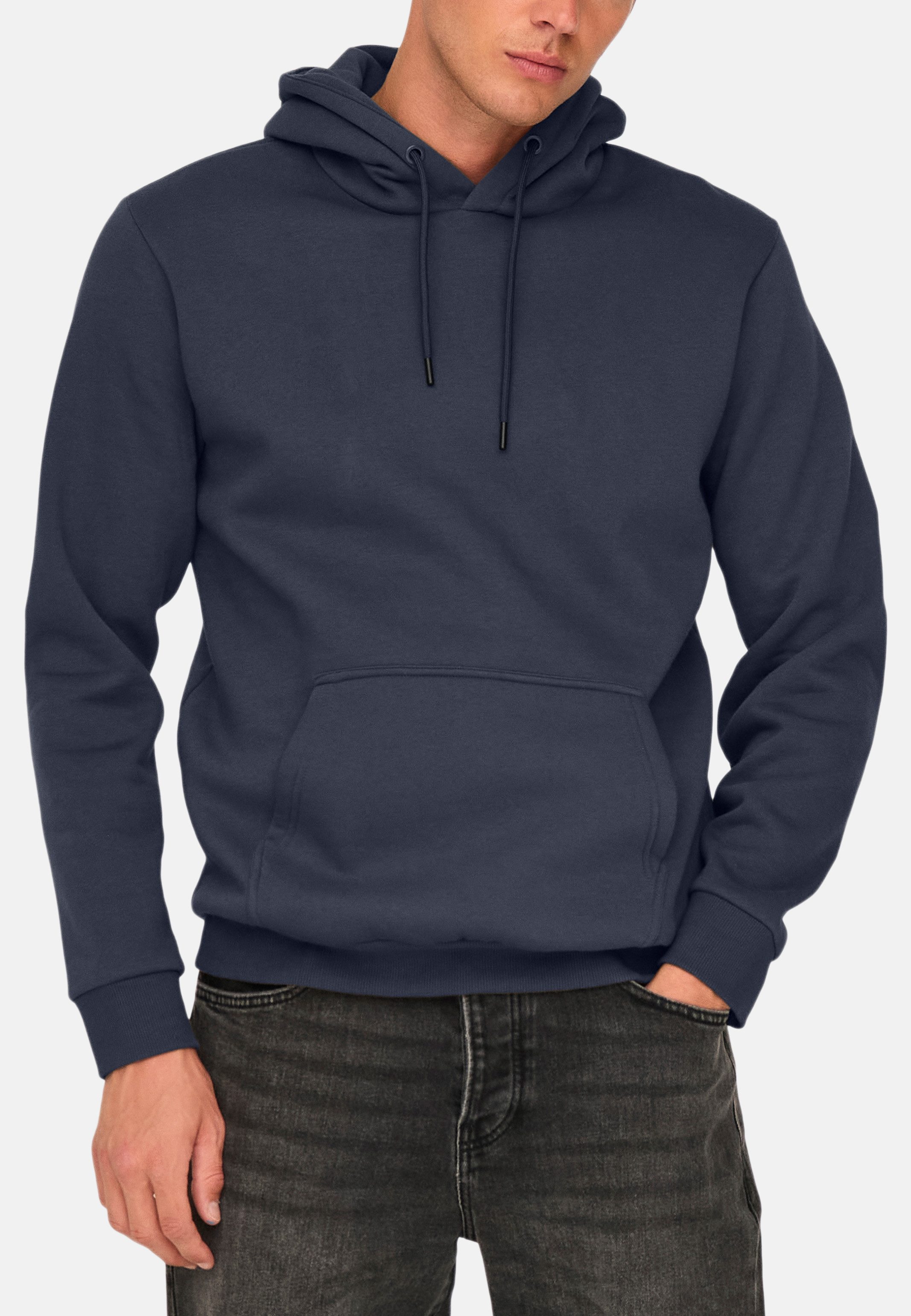 ONLY & SONS Hoodie Ceres (1-tlg) Sweatshirt / Hoodie - Baumwolle - Atmungsa günstig online kaufen