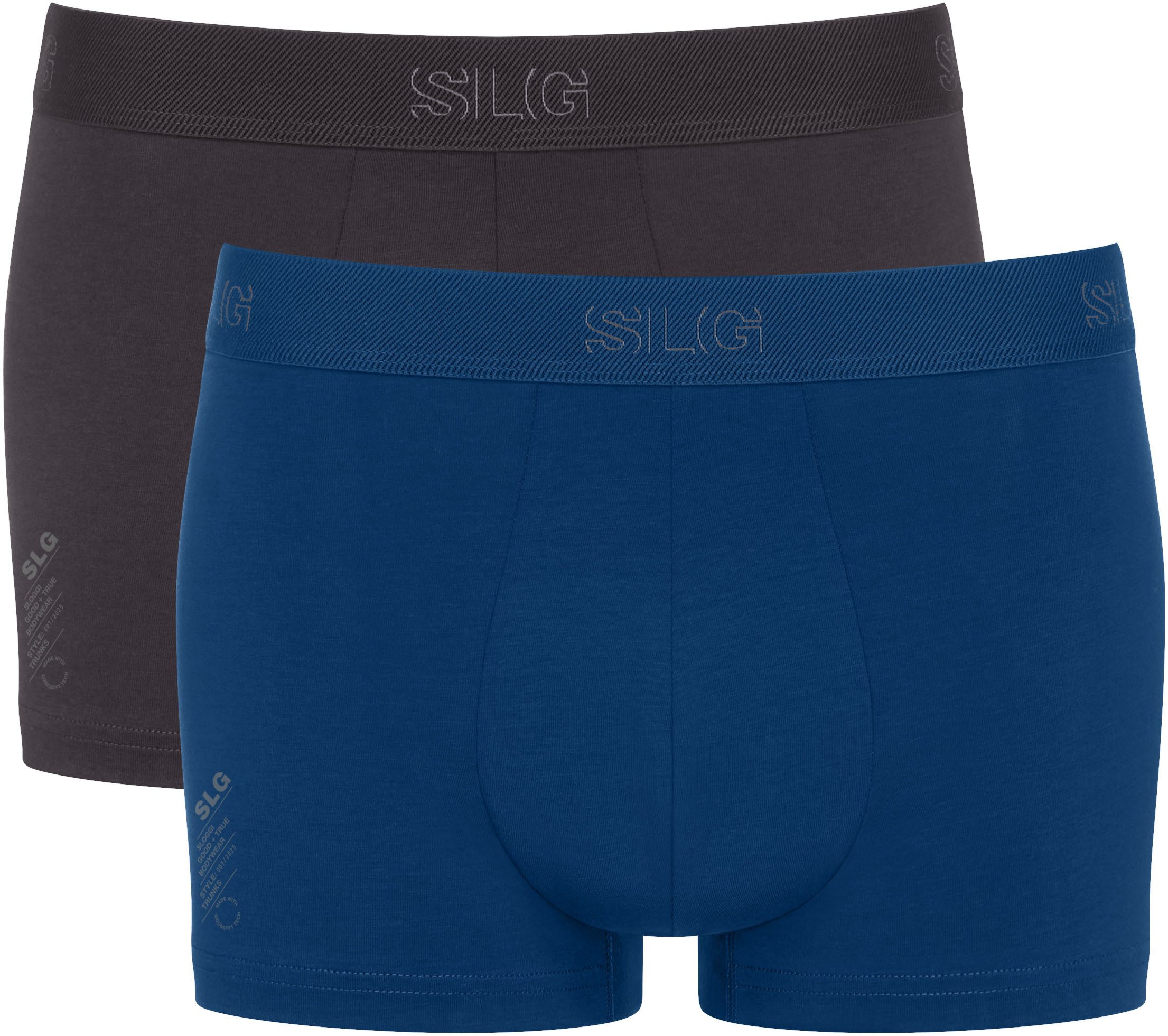 sloggi Trunk SLG Base (2er Pack) ohne Eingriff, modern, Logobund, Cotton-Mix