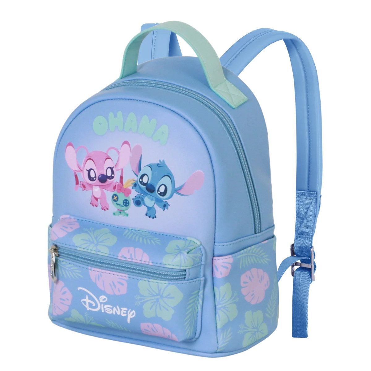 Lilo & Stitch Freizeitrucksack Kinder mit Frontfach und Seitenfächern (1-tlg)