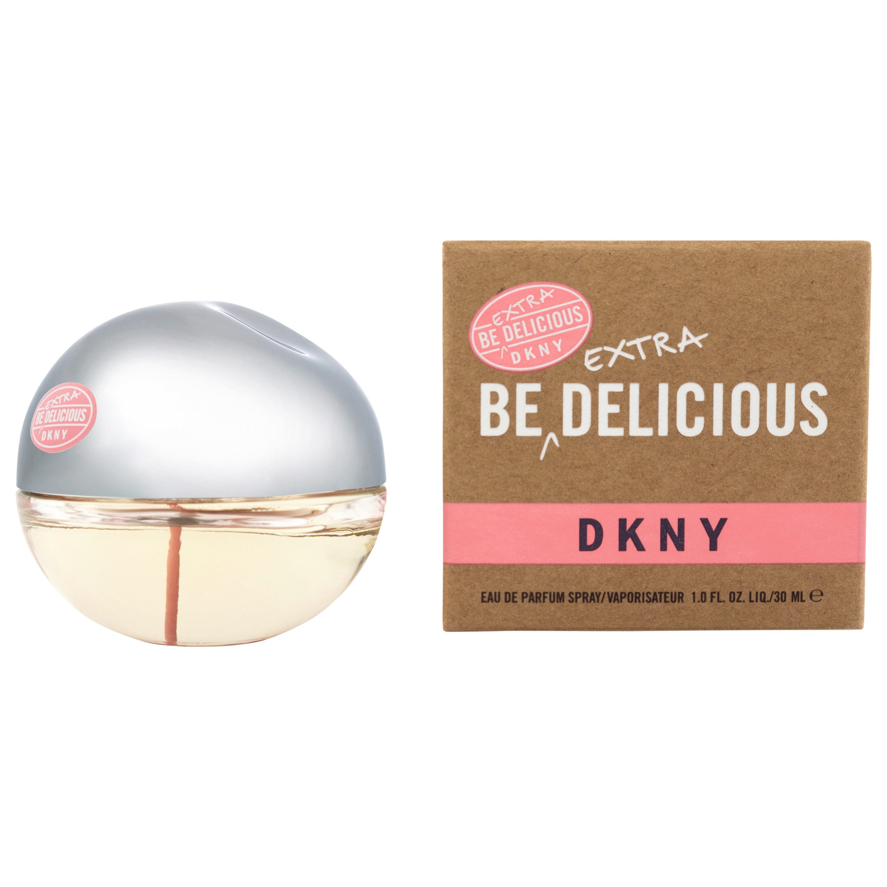 DKNY Eau de Parfum BE EXTRA DELICIOUS EDP, fruchtig-blumige Duftnote, mit Birne, Bergamotte, Freesie und Cassis
