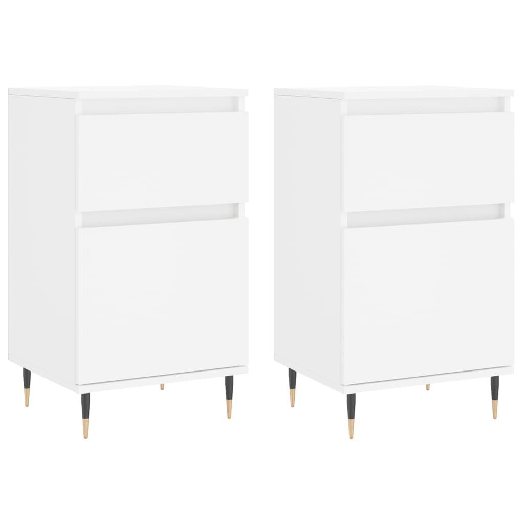 vidaXL Sideboard Sideboards 2 Stk. Weiß günstig online kaufen