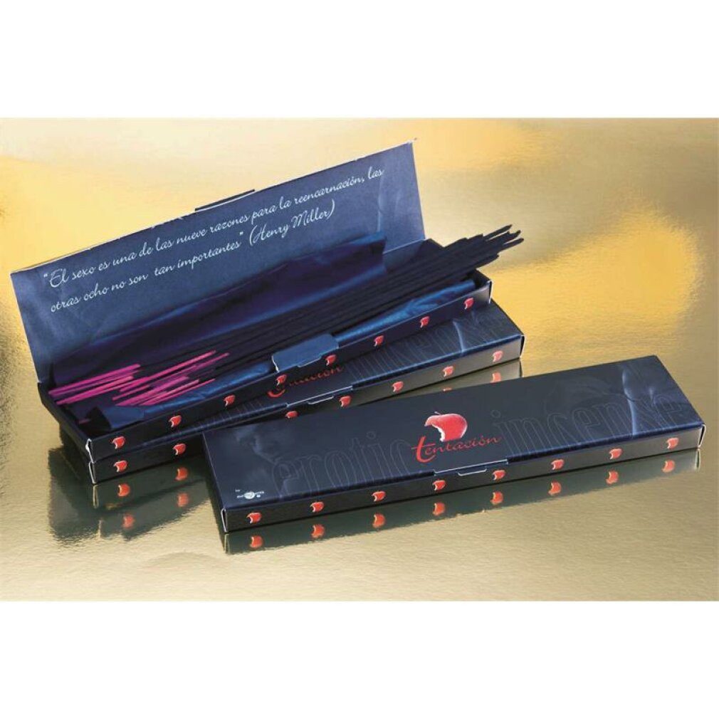 EUROSCENTS Räuchersäule Tentation Erotische Räucherstäbchen Pheromone 20 Stäbchen Canella
