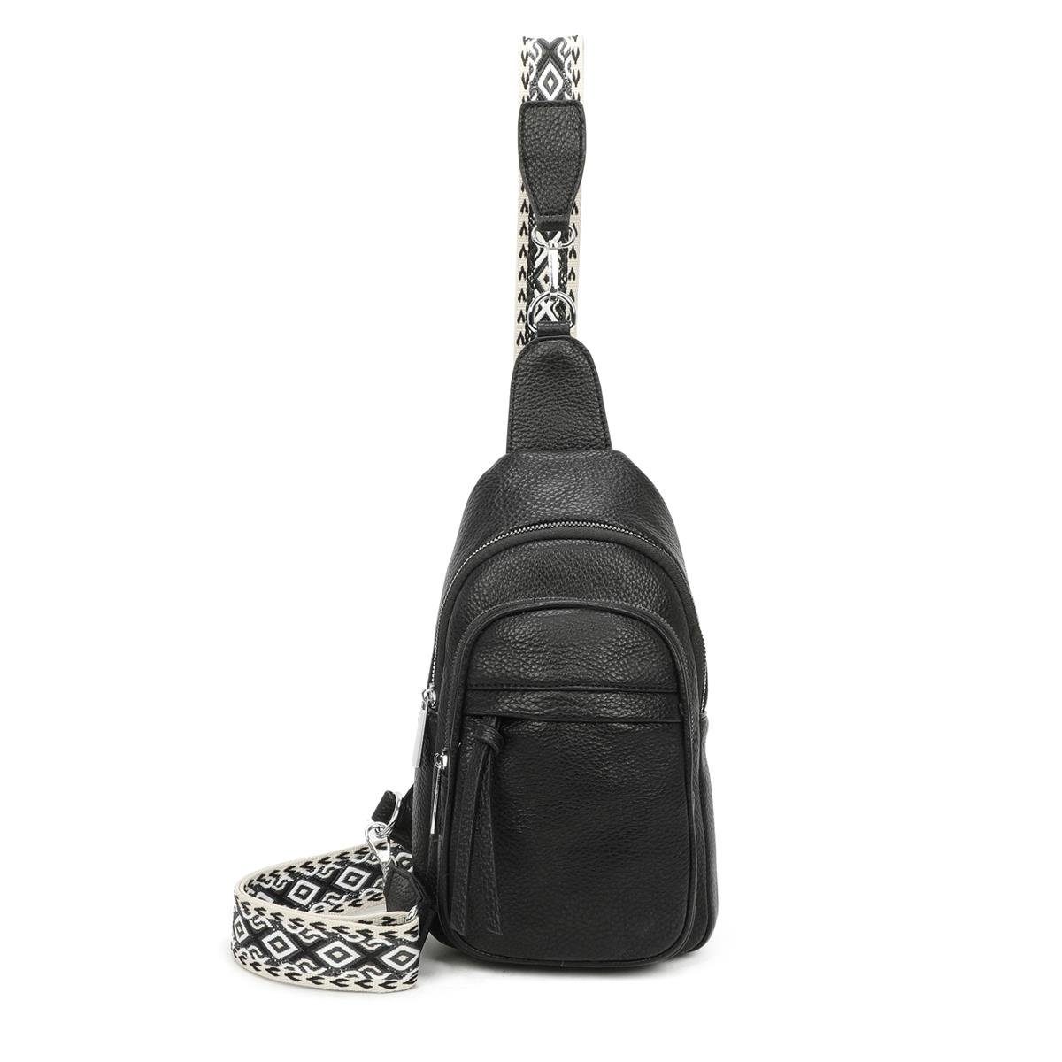 Schultertasche Damen Sling-Tasche Crossbody Brusttasche Bodybag