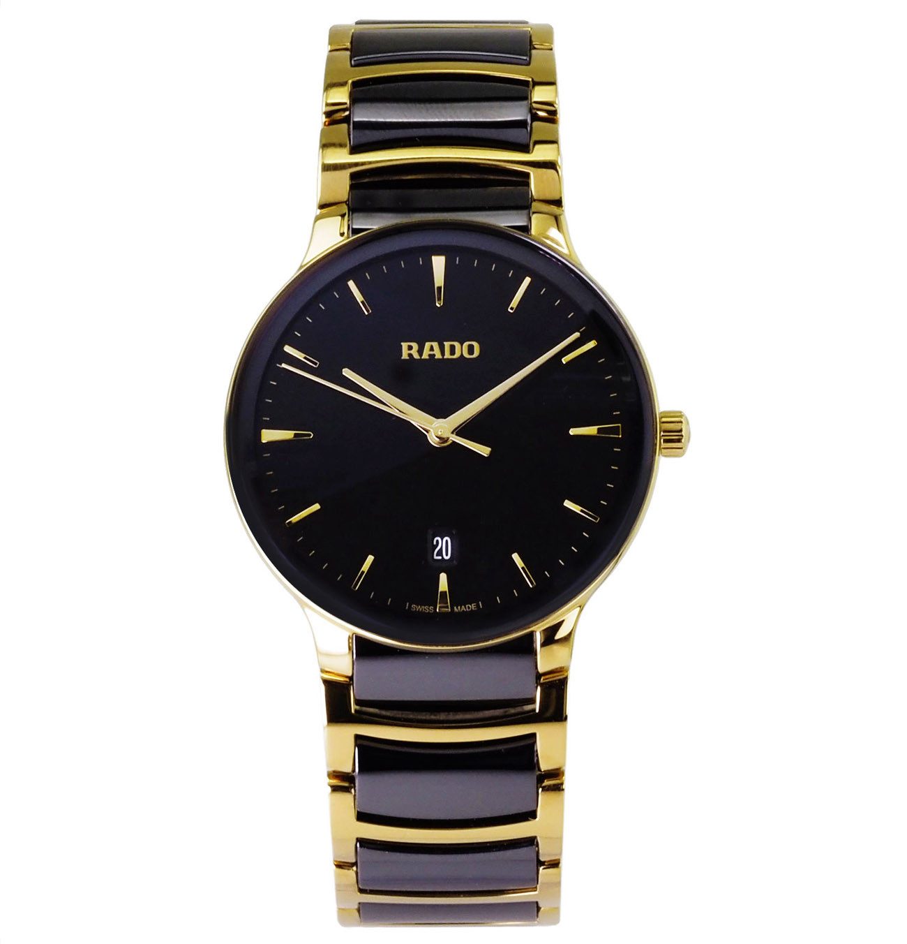Rado Schweizer Uhr Herren Uhr R30022152 Centrix Swiss Made Ø 39,5 mm