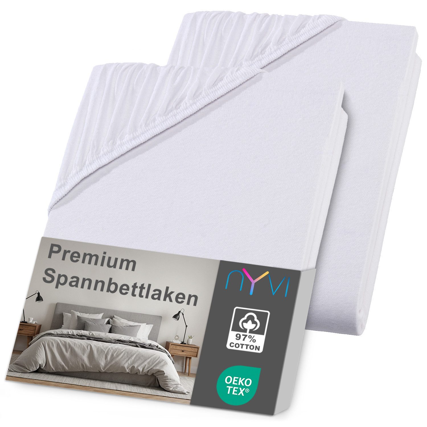 NYVI Spannbettlaken Spannbettlaken DreamScience Premium für günstig online kaufen