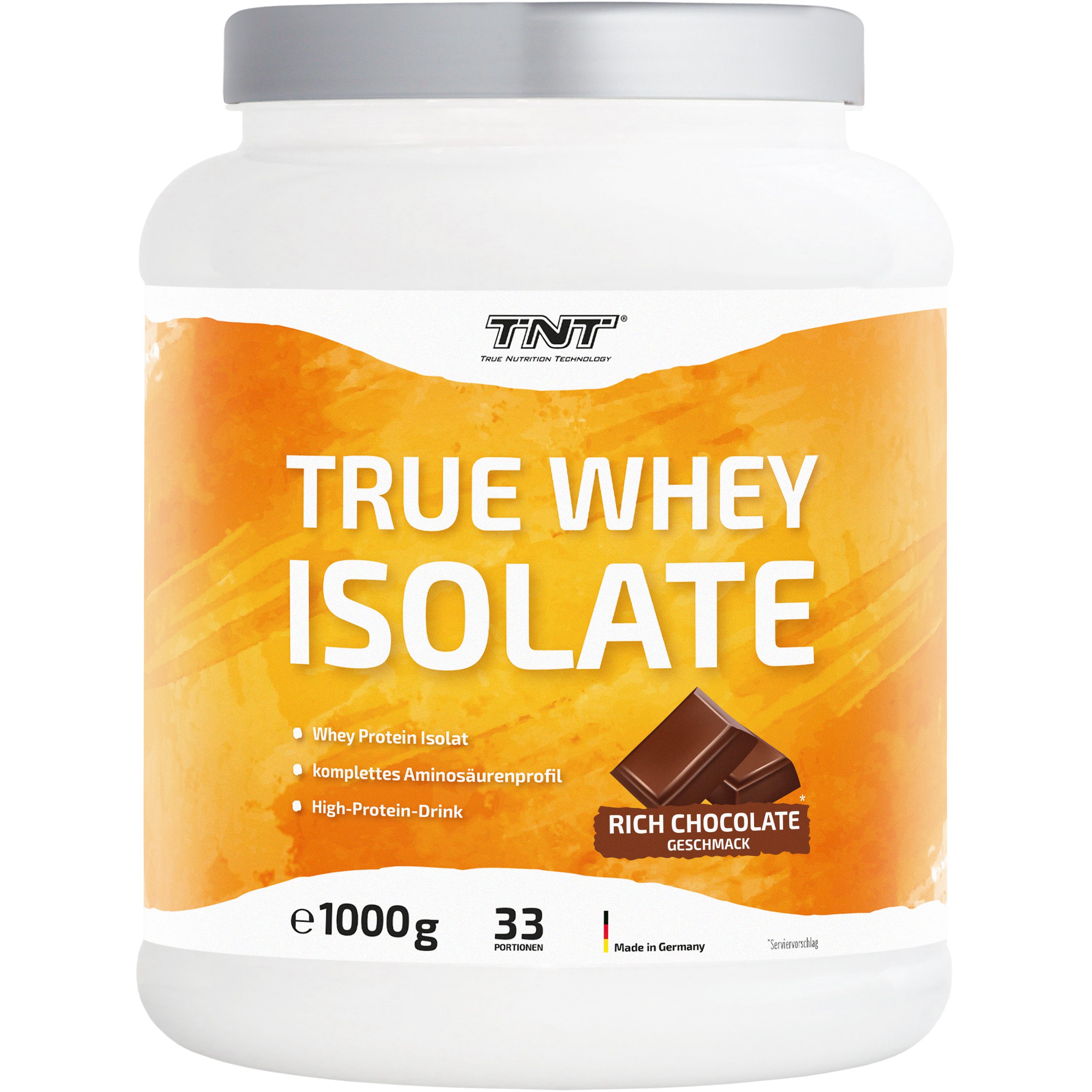 Whey Isolate - High-Protein-Drink mit wenig Kohlenhydraten und Fett Pulver