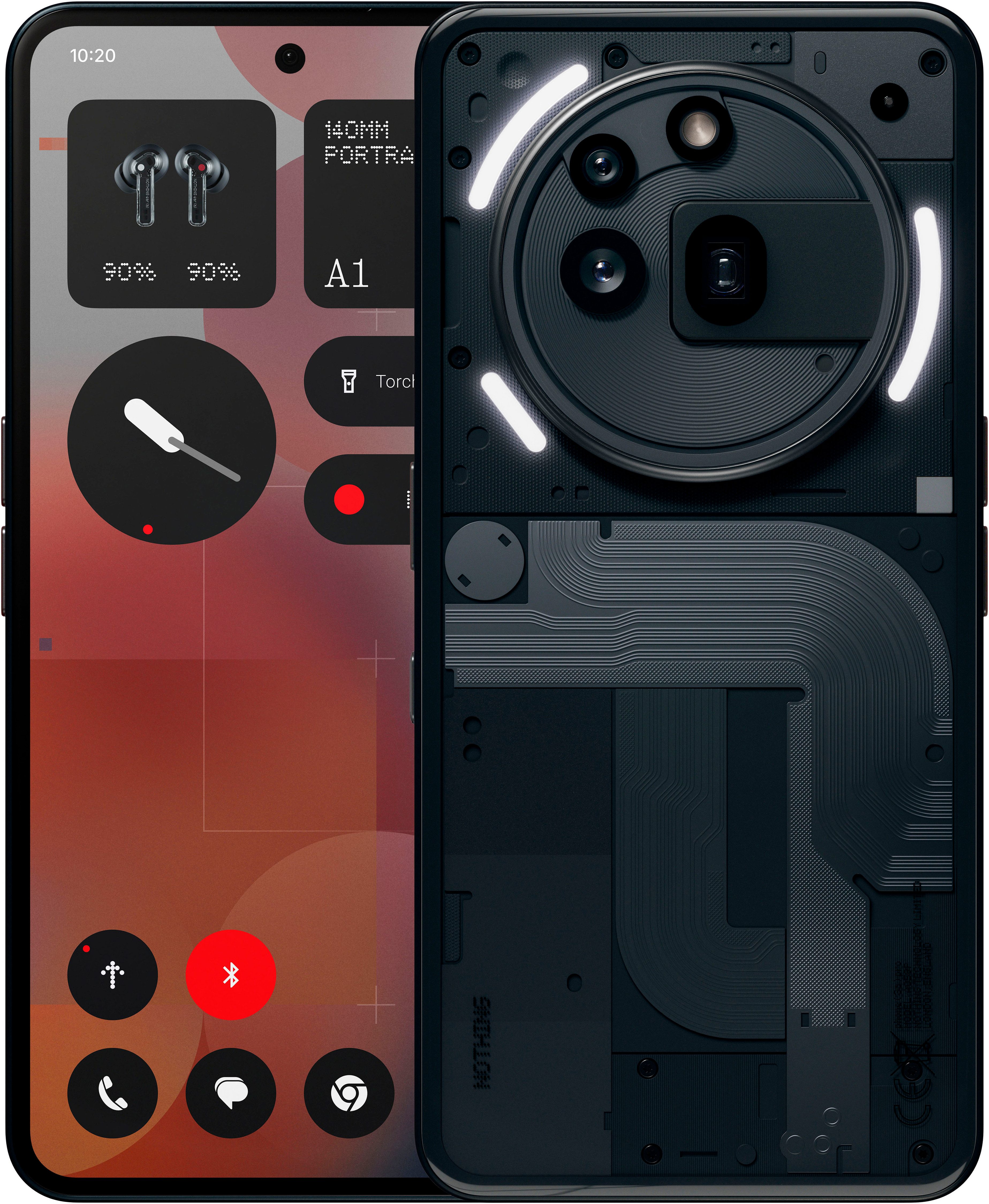 NOTHING PHONE (3a) Pro 256GB Smartphone (17,2 cm/6,77 Zoll, 256 GB Speicherplatz, 50 MP Kamera)