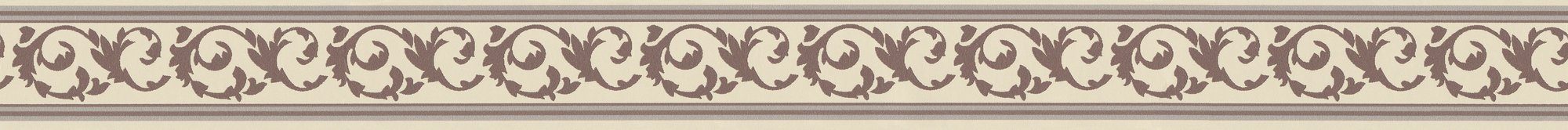 A.S. Création Bordüre Only Borders, aufgeschäumt, Motiv, Retro, gemustert, Tapete Bordüre einfarbig barock floral selbstklebend Borte Flur Design