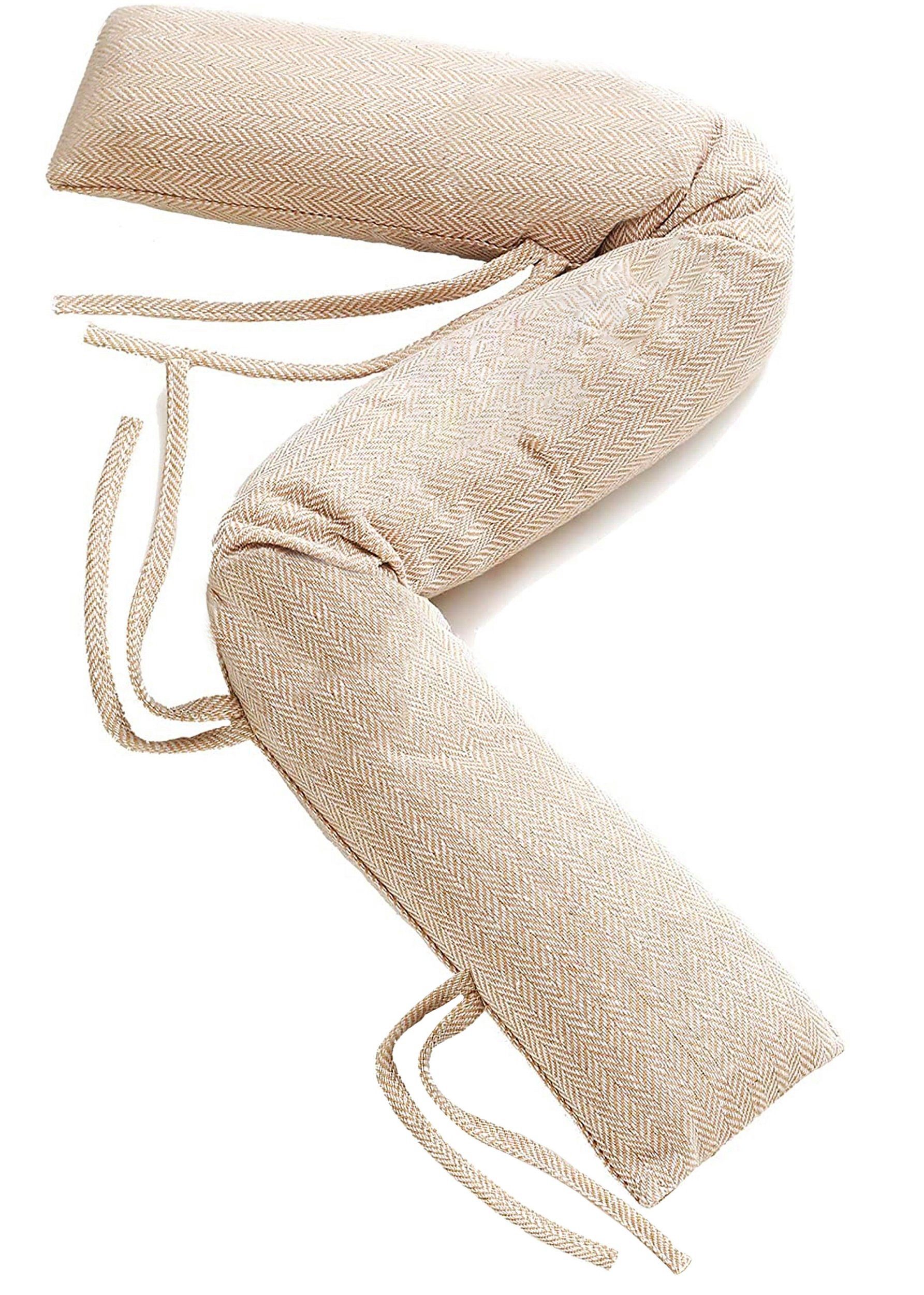 Meinposten Zugluftstopper 90cm - Türdichtung Aus Polyester In Anthrazit