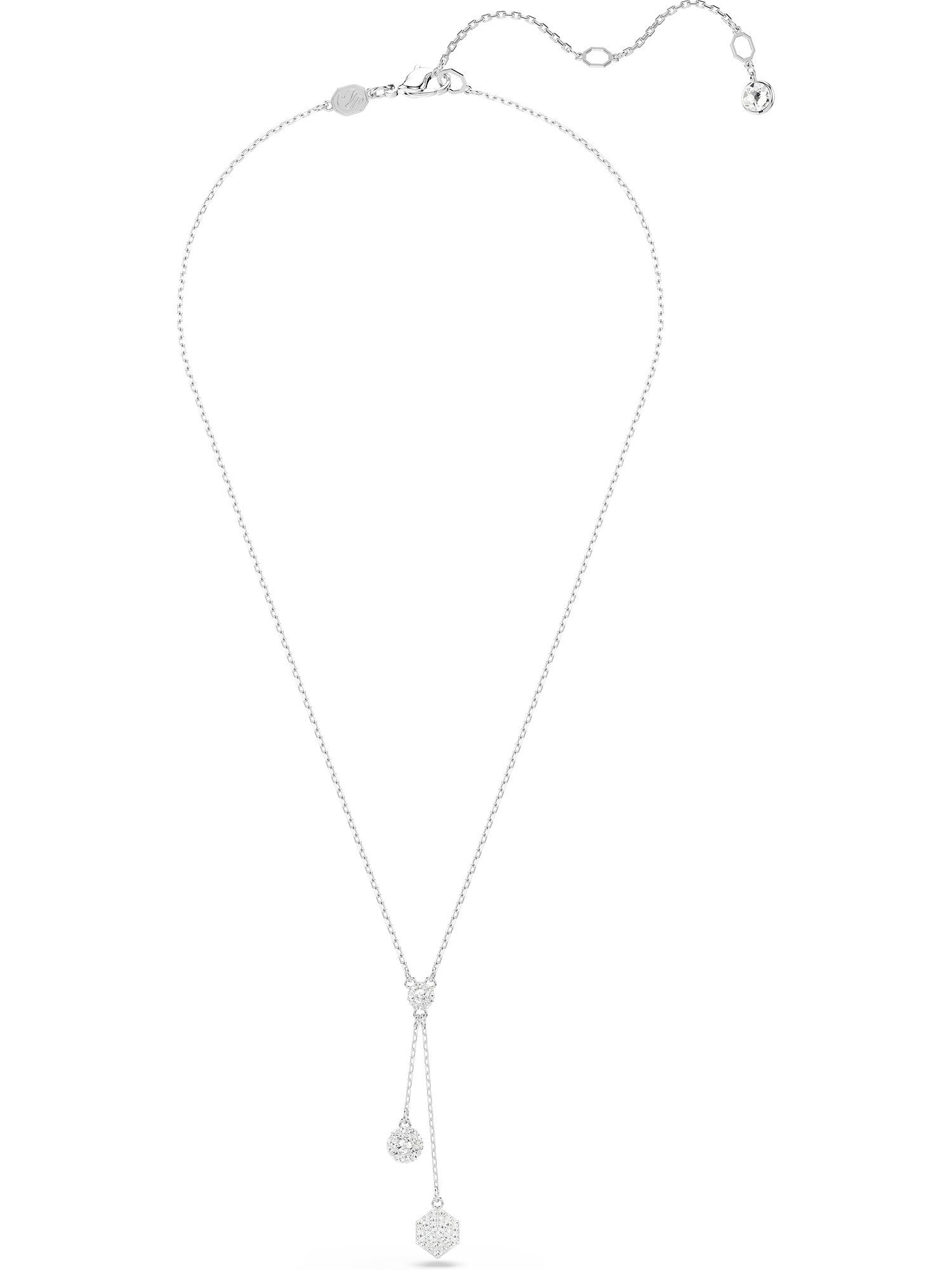 Swarovski Collier Swarovski Damen-Kette Metall Swarovski-Kristall günstig online kaufen