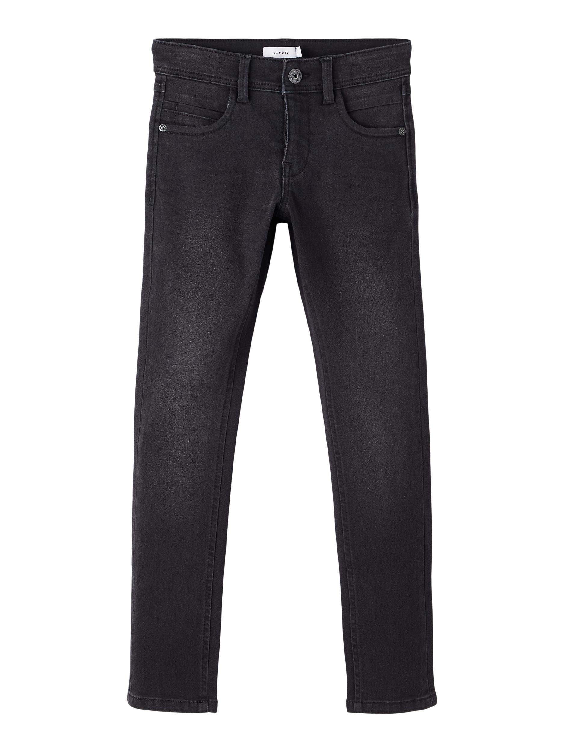 Name It Skinny-fit-Jeans NKMSILAS XSLIM JEANS 2002-TX black denim | Slim-Fit Jeans