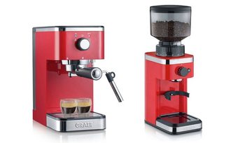 Graef Espressomaschine und Kaffeemühle im Set