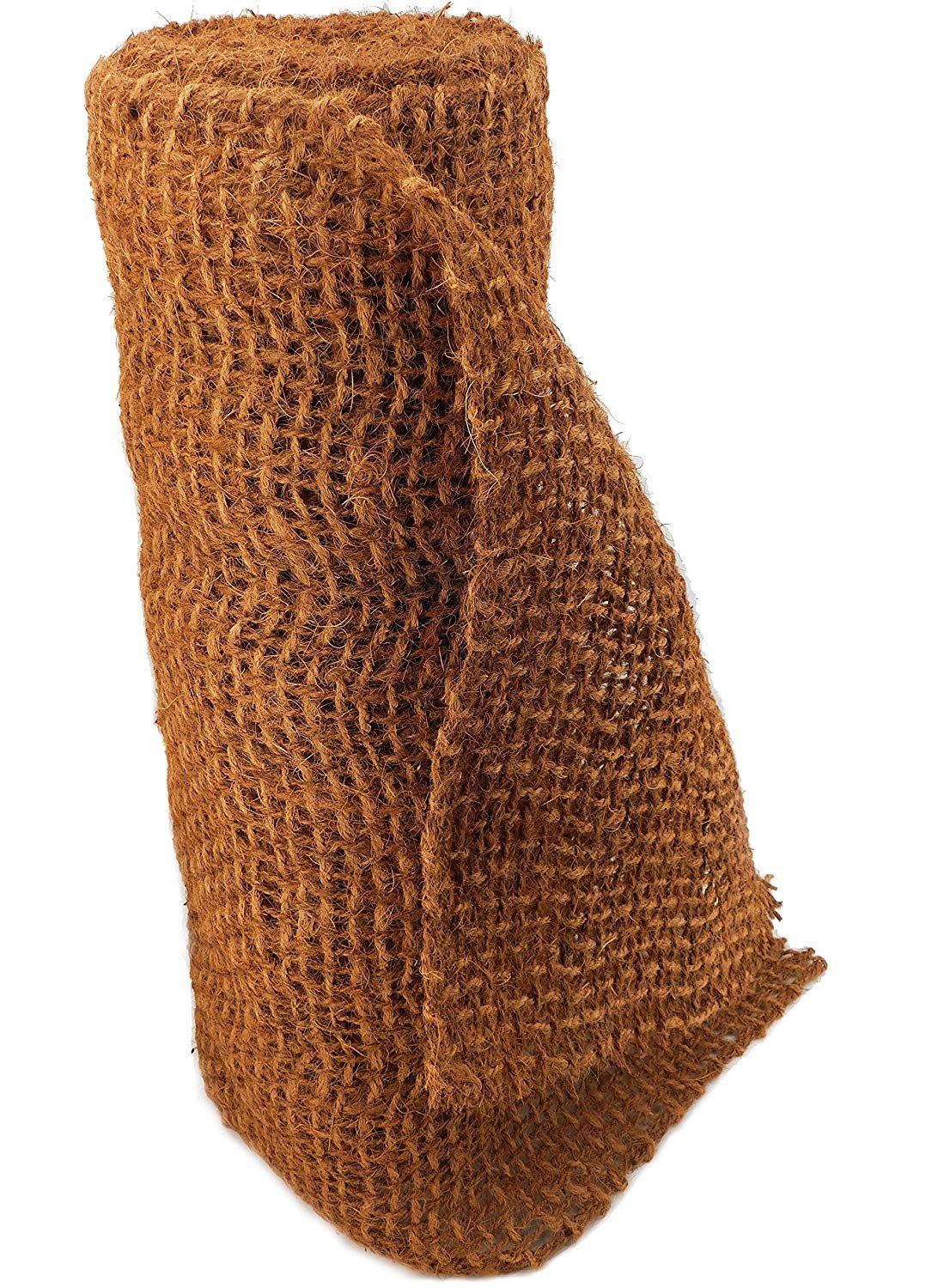 Aquagart Kokosmatte 6m Böschungsmatte Kokos 1m breit Teichfolie Kokosmatte 750g, (1-St)