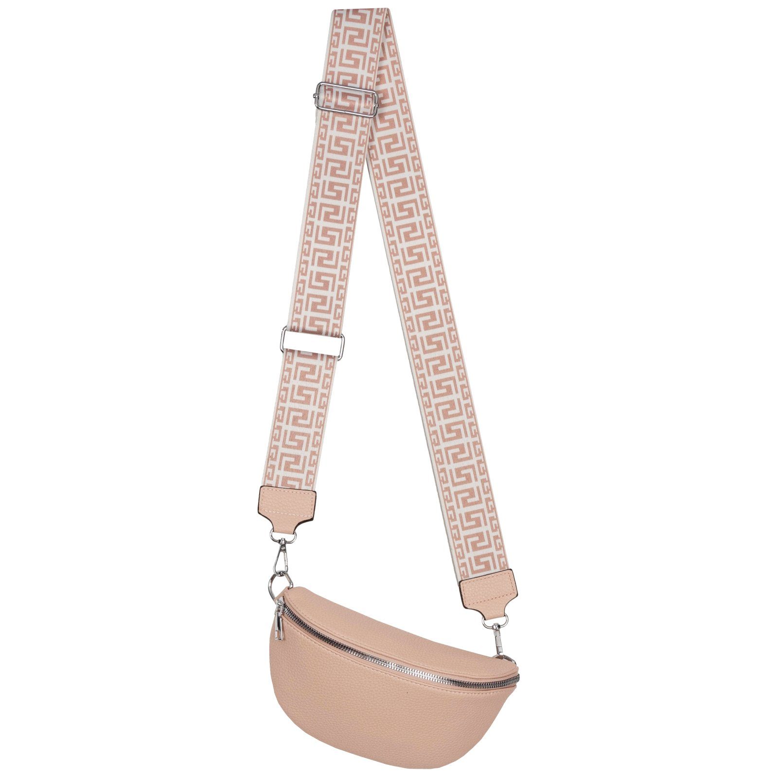 Gürteltasche Bauchtasche Umhängetasche Crossbody-Bag Kunstleder Italy-Design