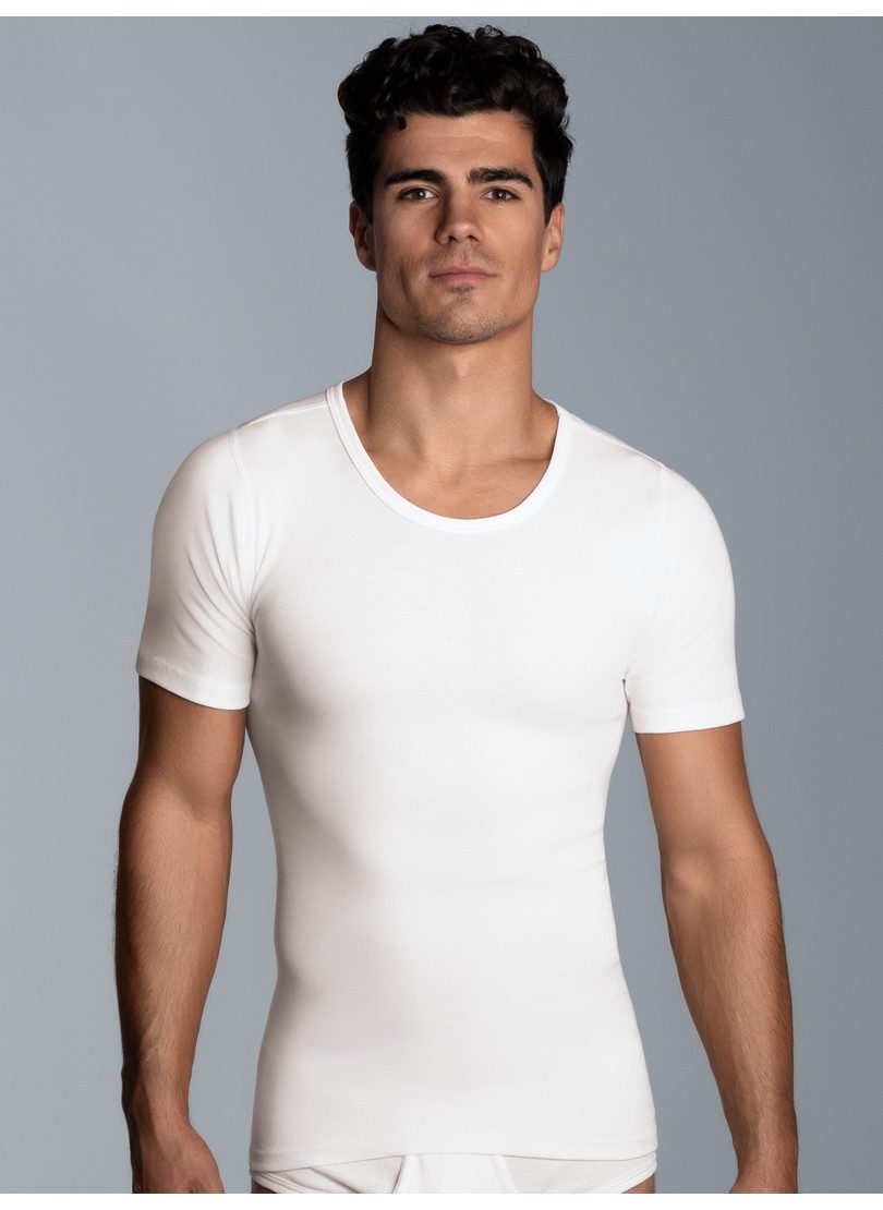 Trigema Unterhemd TRIGEMA Halbarm-Unterhemd Bio im Doppelpack (2-St)