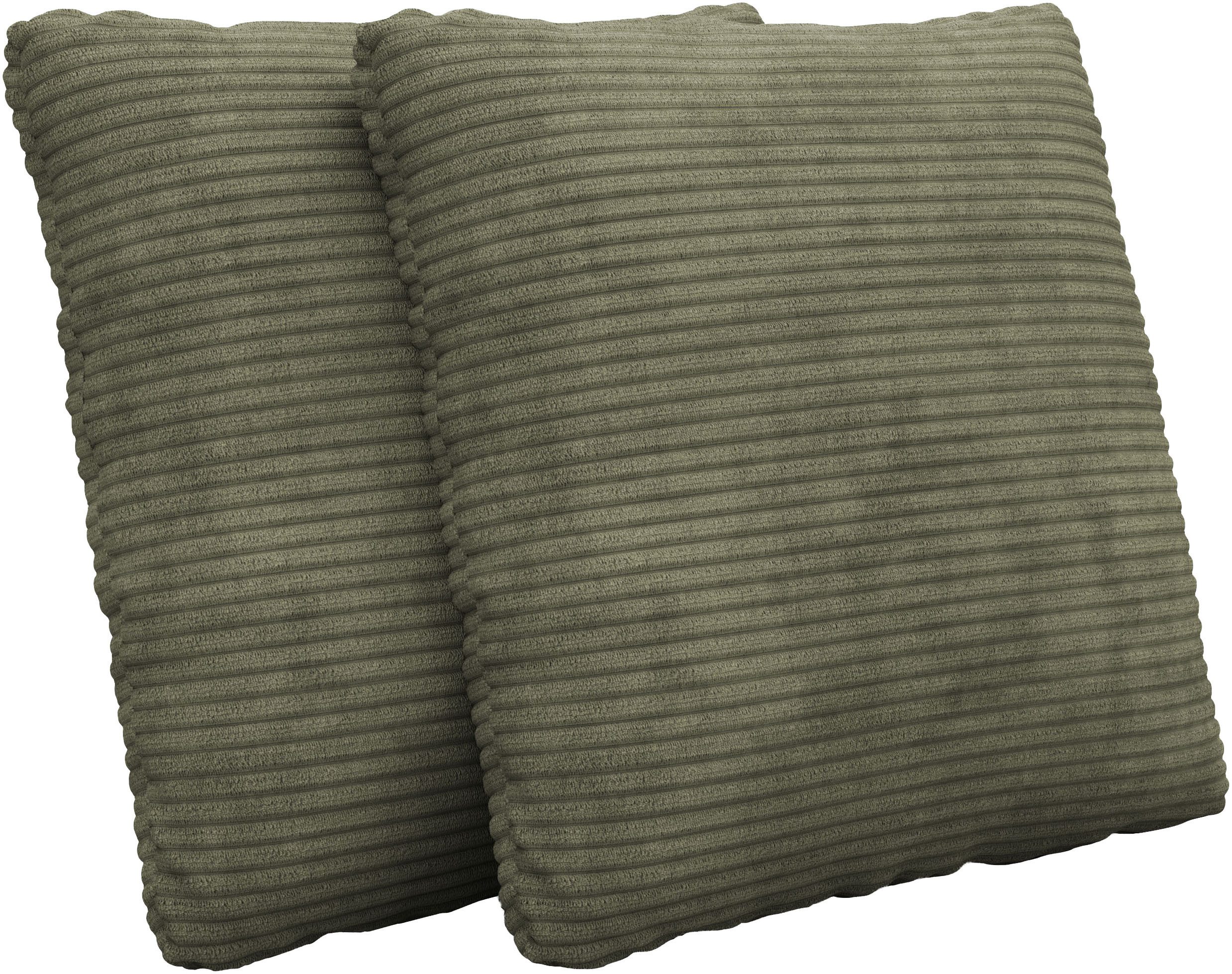 sit&more Sofakissen Moreno, B: 45 cm, (Set, 2 Stück), Set: 2 Stück, passend zur Serie