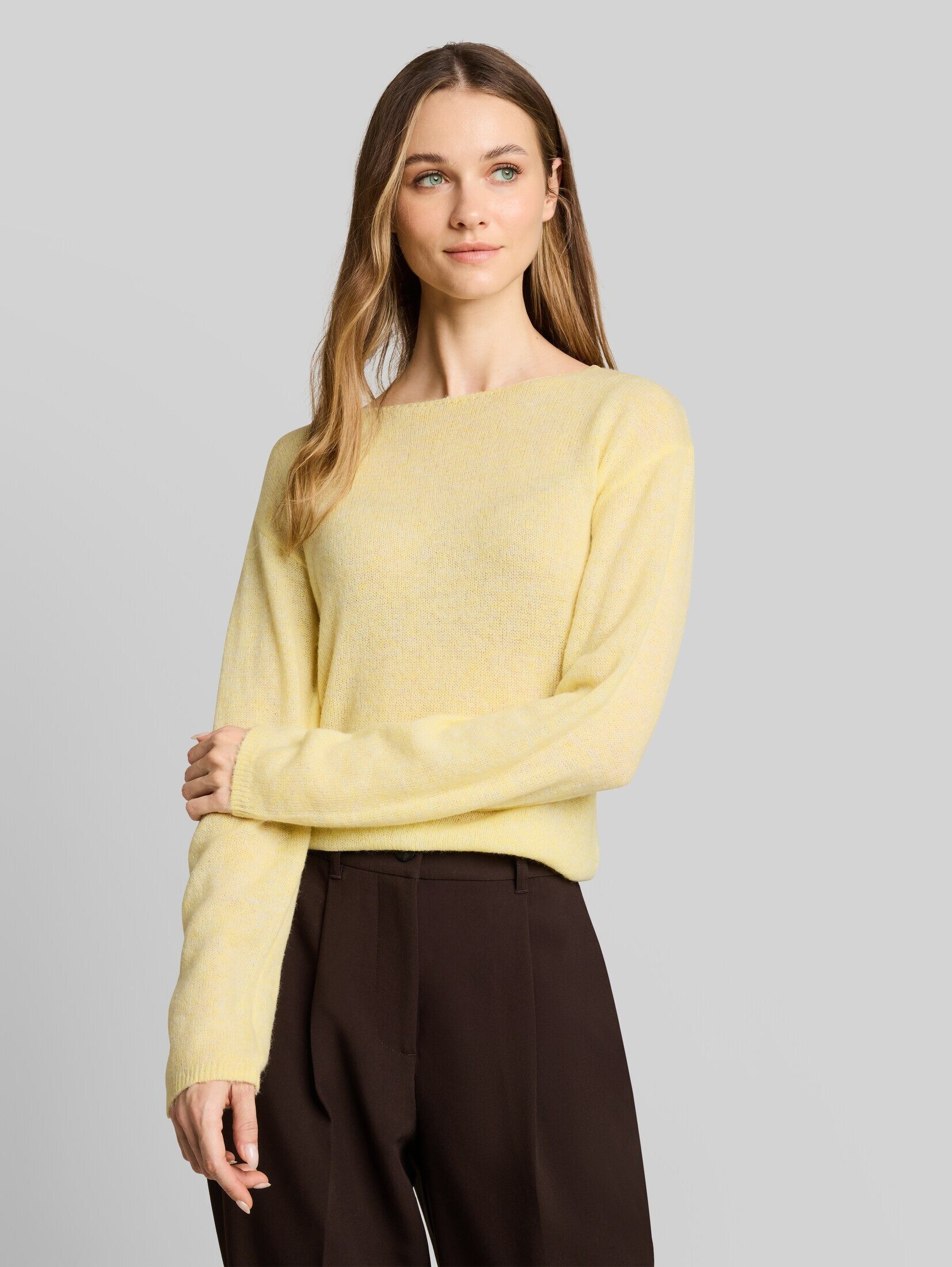 TOM TAILOR Denim Strickpullover Pullover & Strickjacken Strickpullover mit Alpaka-Anteil