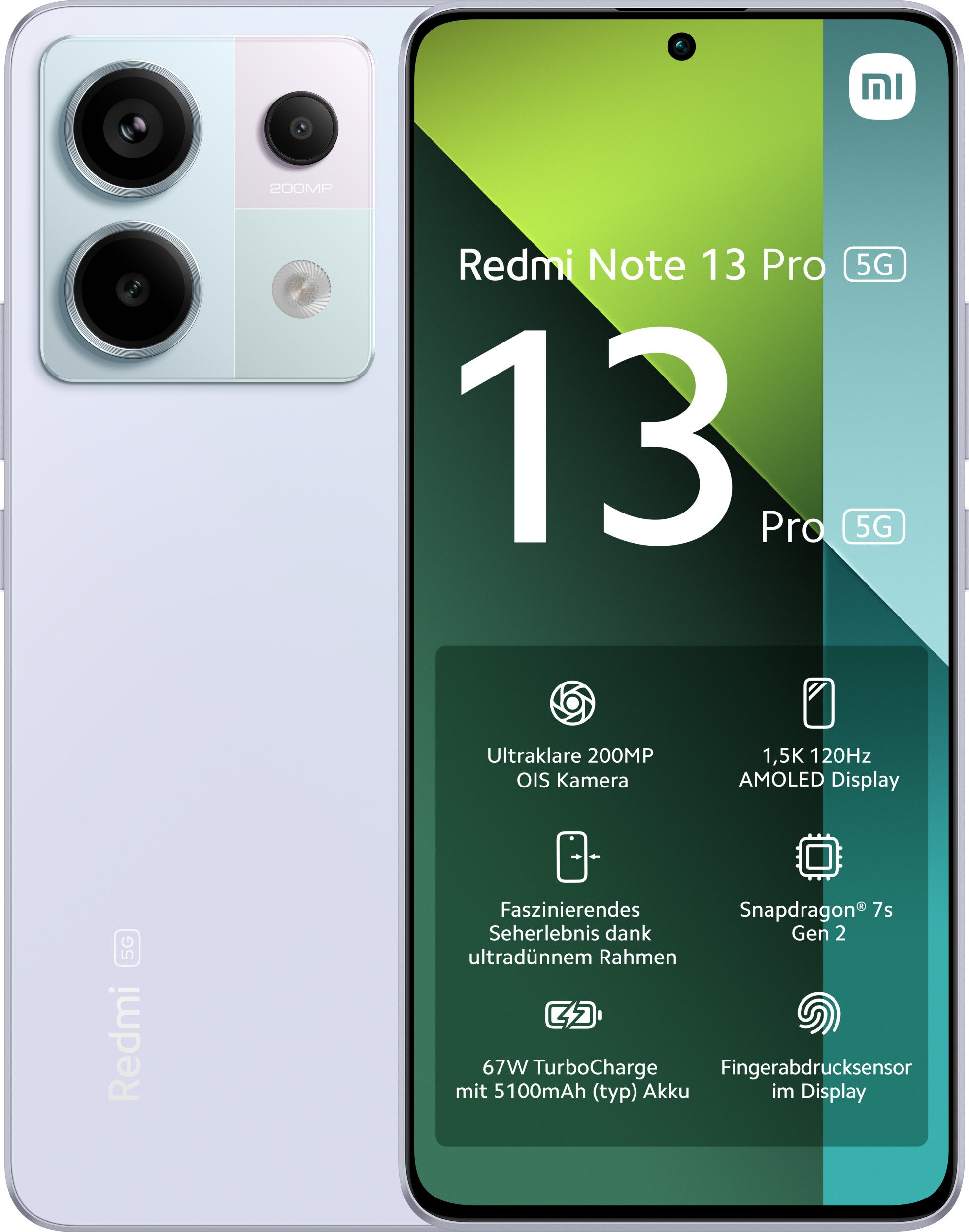 Xiaomi Redmi Note 13 Pro 5G 256 GB Purple