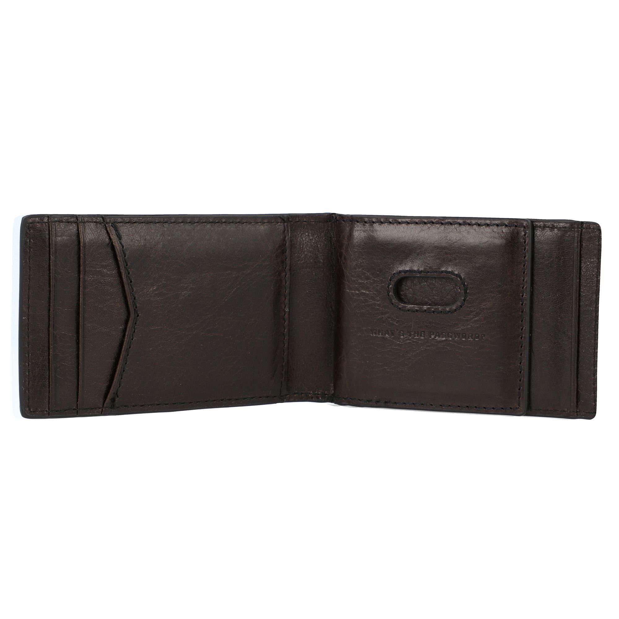 Leder Andrew, schwarz Etui Fossil